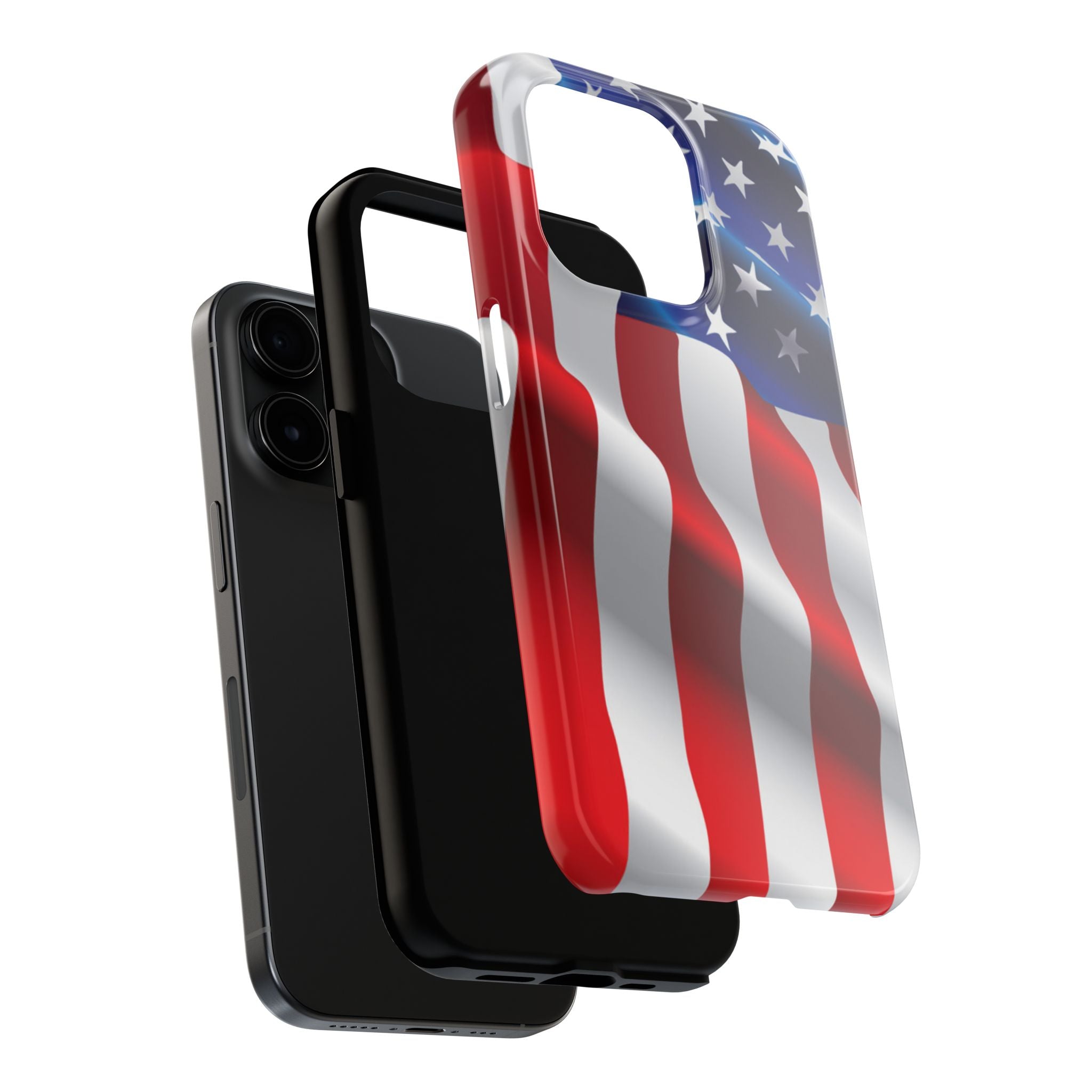 American Flag Tough Phone Case — Patriotic Protective Phone Cover
