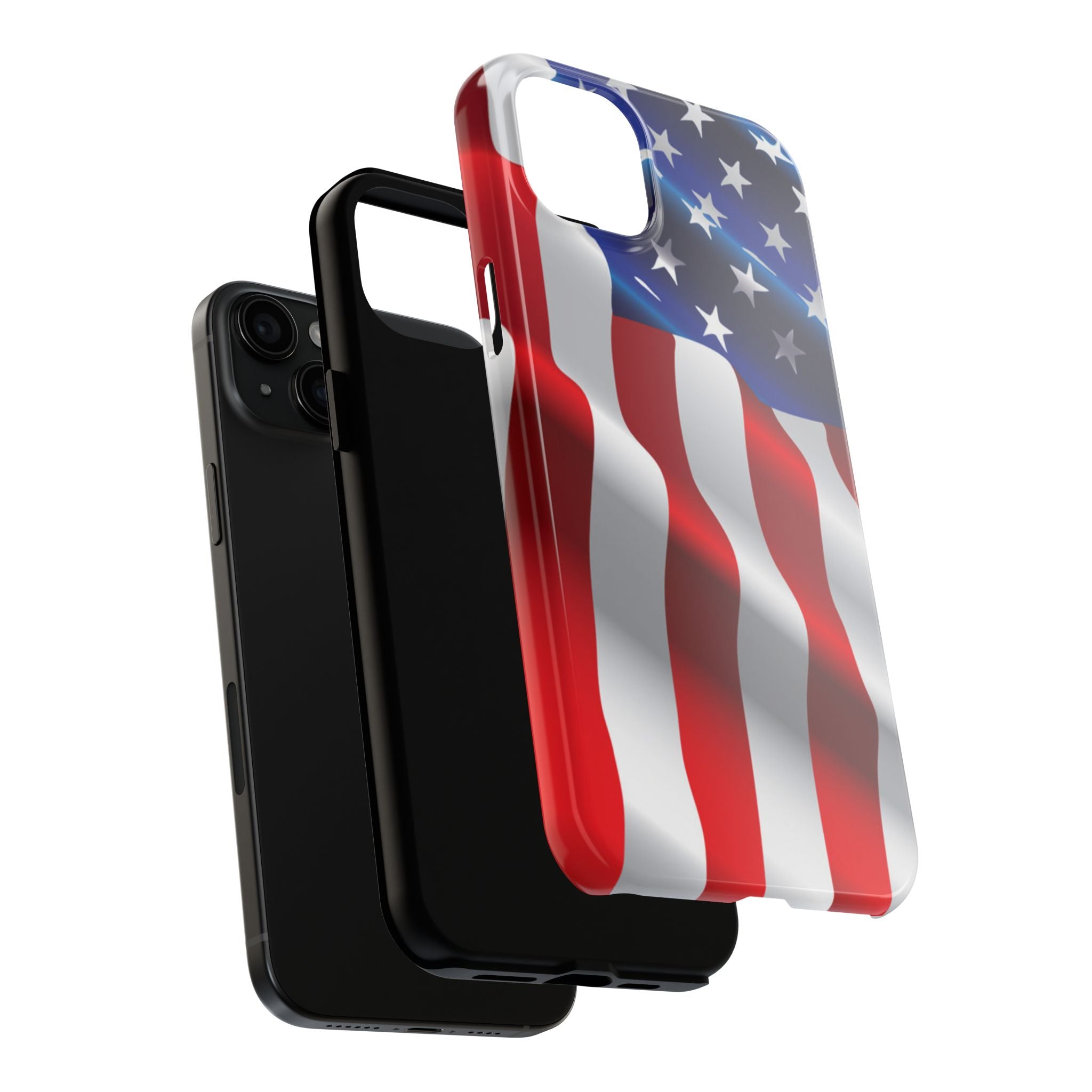 American Flag Tough Phone Case — Patriotic Protective Phone Cover