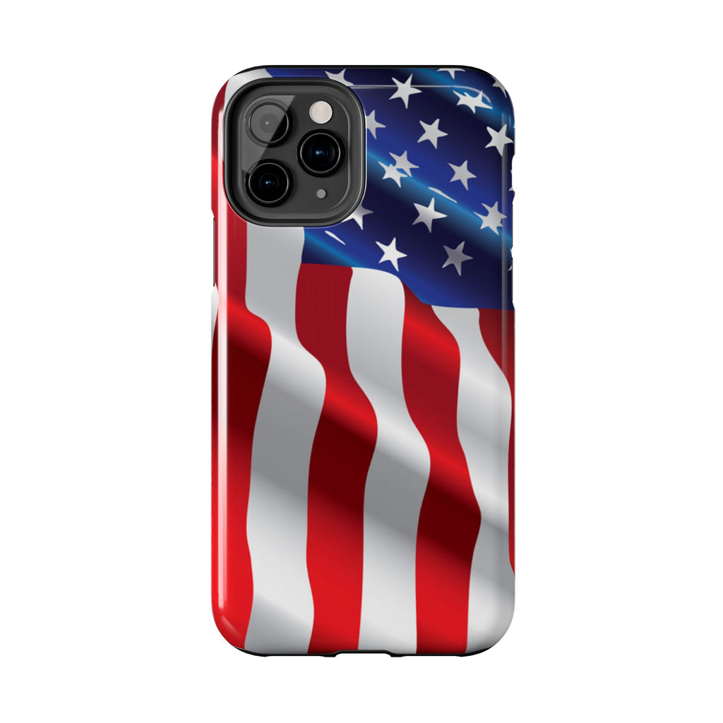 American Flag Tough Phone Case — Patriotic Protective Phone Cover