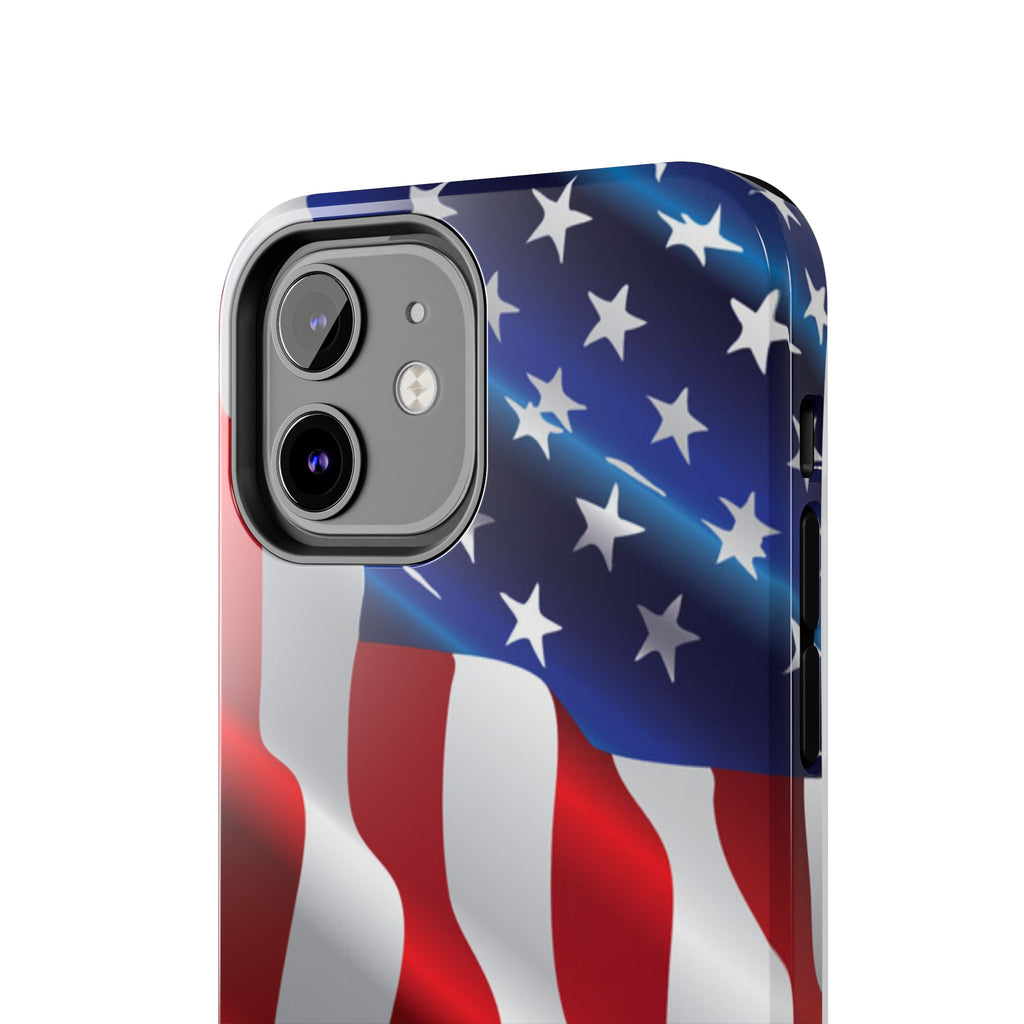American Flag Tough Phone Case — Patriotic Protective Phone Cover
