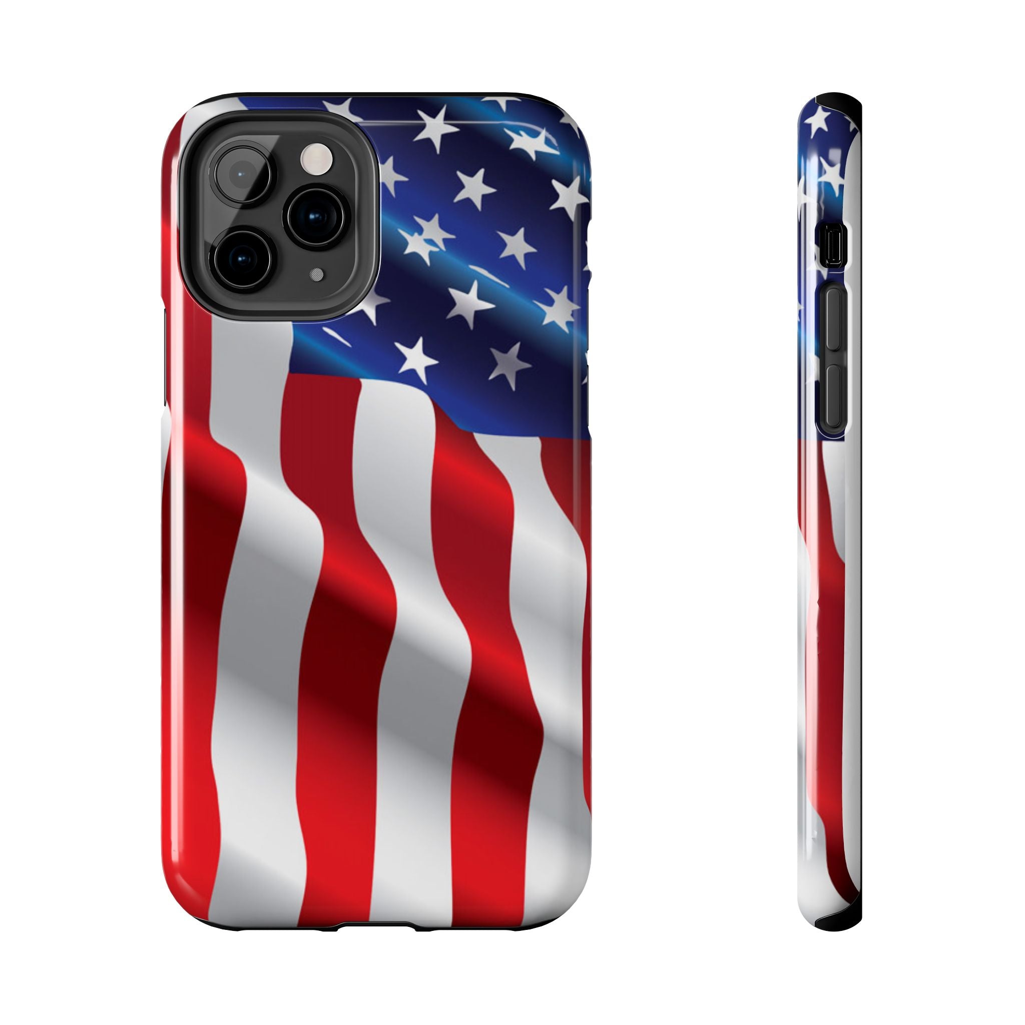 American Flag Tough Phone Case — Patriotic Protective Phone Cover