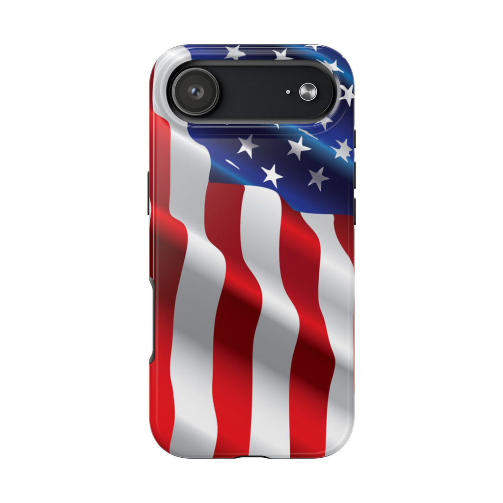 American Flag Tough Phone Case — Patriotic Protective Phone Cover