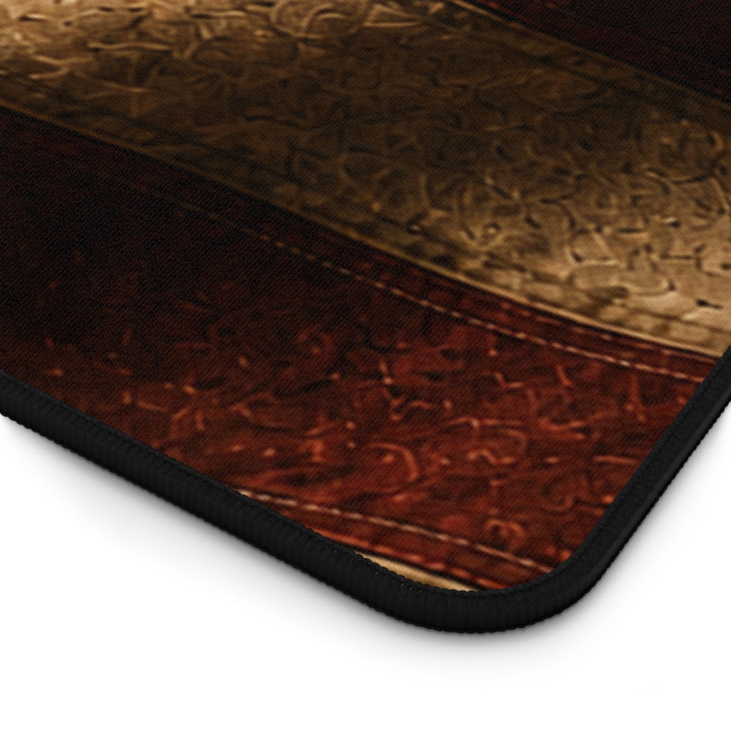 Distressed American Flag Desk Mat | Vintage USA Patriotic Mouse Pad