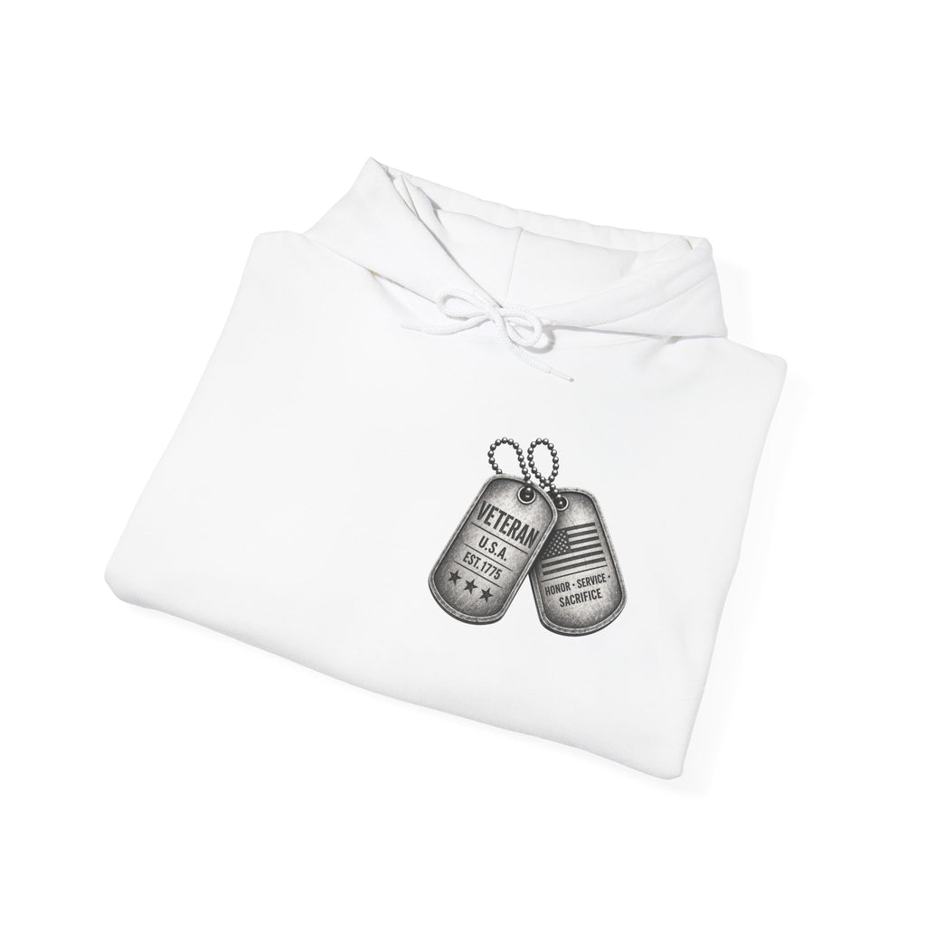 Military Dog Tags design Hoodie | Dog Tags Illustration Hoodie