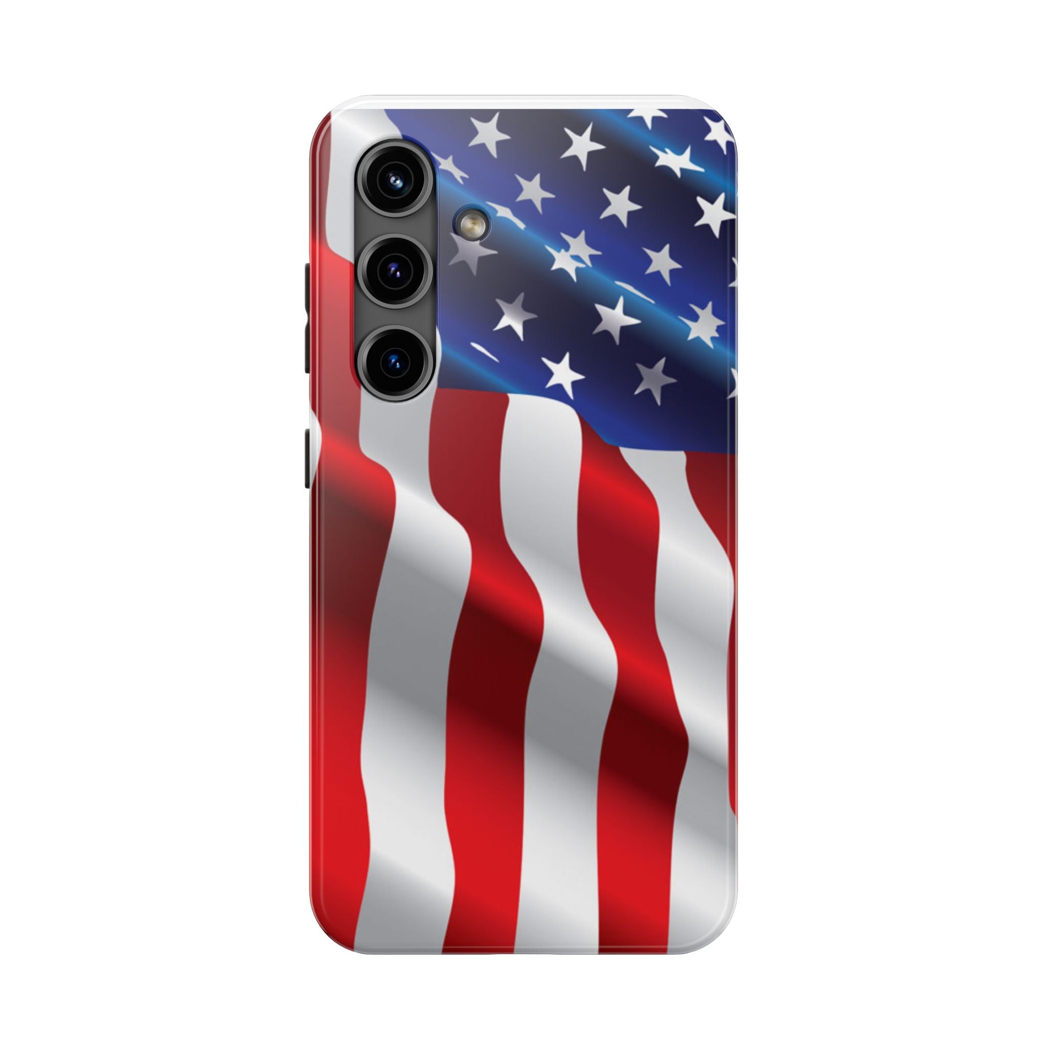 American Flag Tough Phone Case — Patriotic Protective Phone Cover