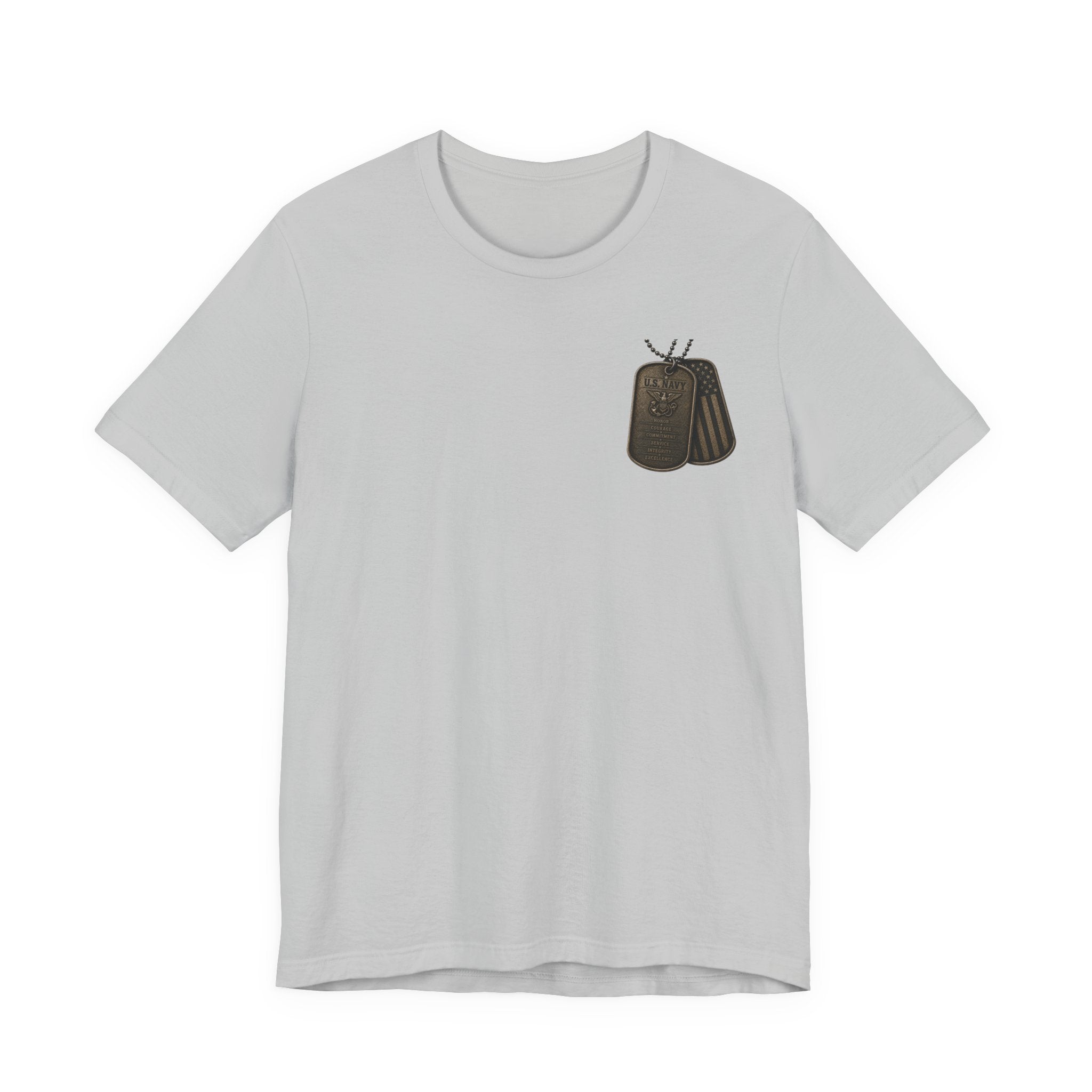 Navy Brothers of the Sea T-Shirt | Military Dog Tags Graphic