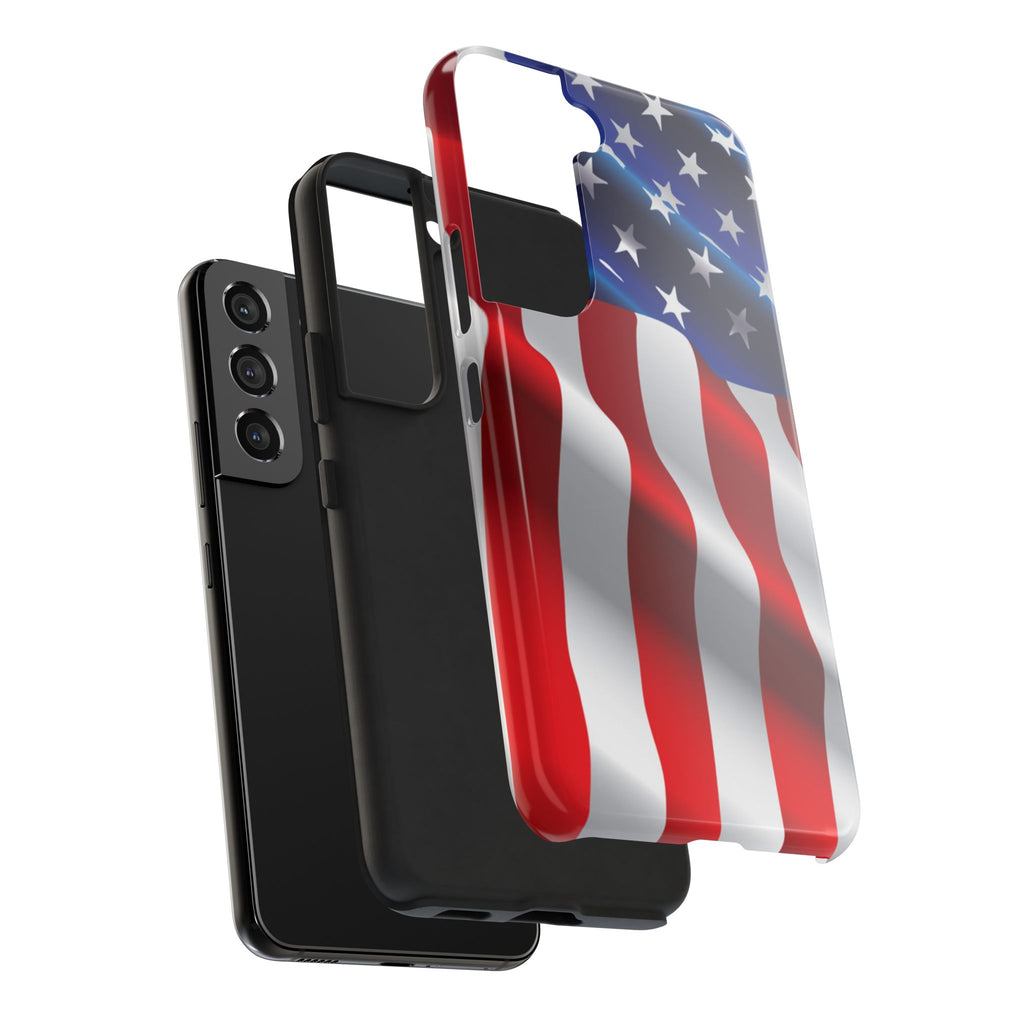 American Flag Tough Phone Case — Patriotic Protective Phone Cover
