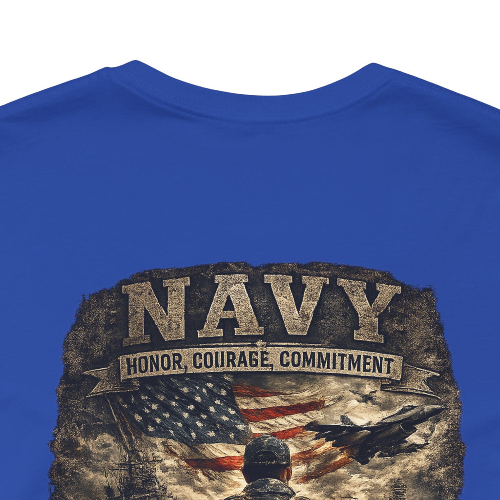 Navy Brothers of the Sea T-Shirt | Military Dog Tags Graphic