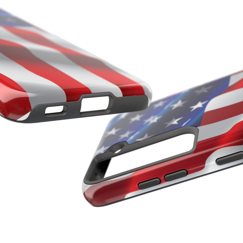 American Flag Tough Phone Case — Patriotic Protective Phone Cover
