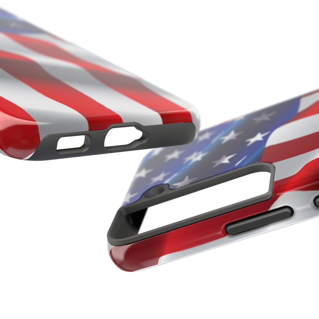 American Flag Tough Phone Case — Patriotic Protective Phone Cover