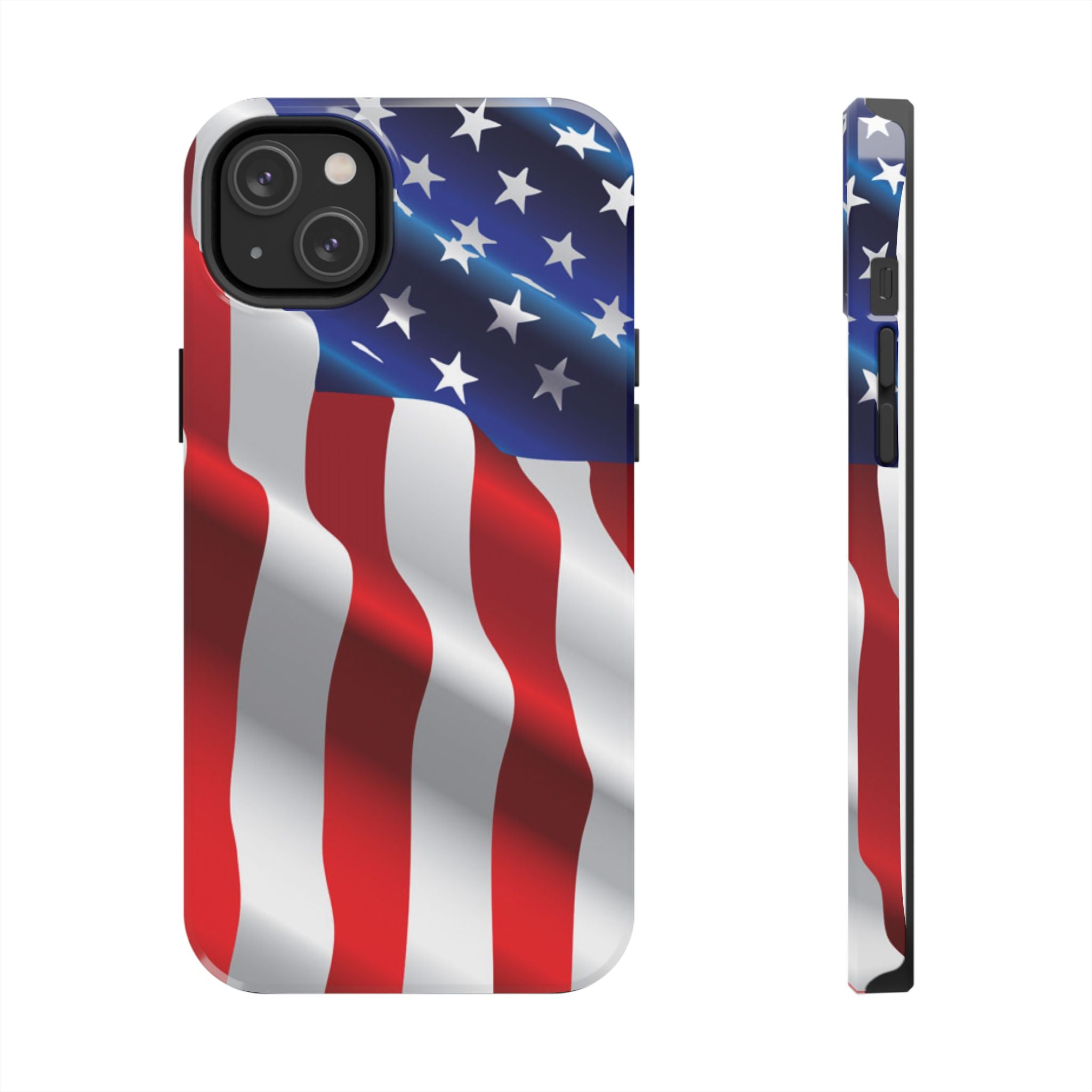 American Flag Tough Phone Case — Patriotic Protective Phone Cover