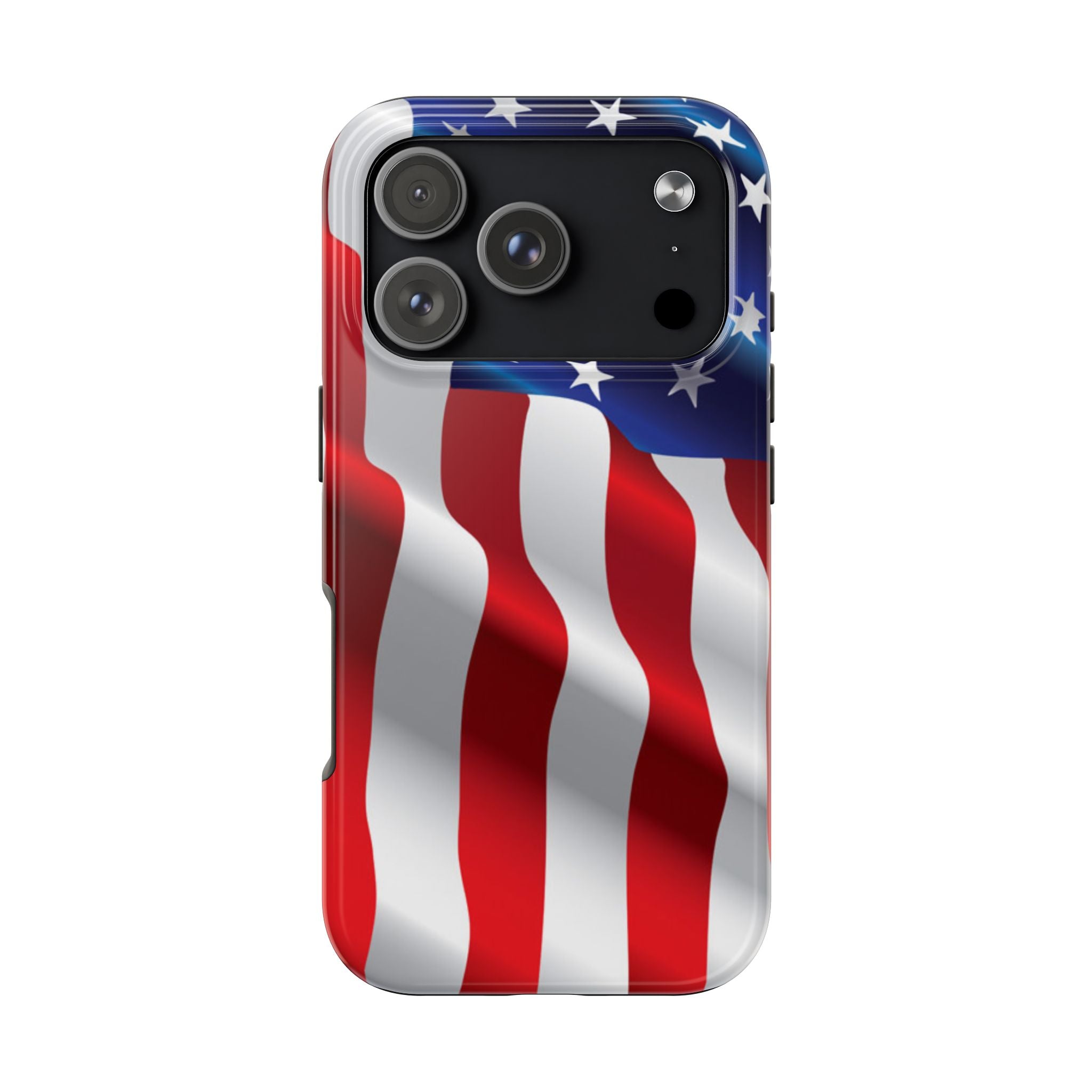 American Flag Tough Phone Case — Patriotic Protective Phone Cover
