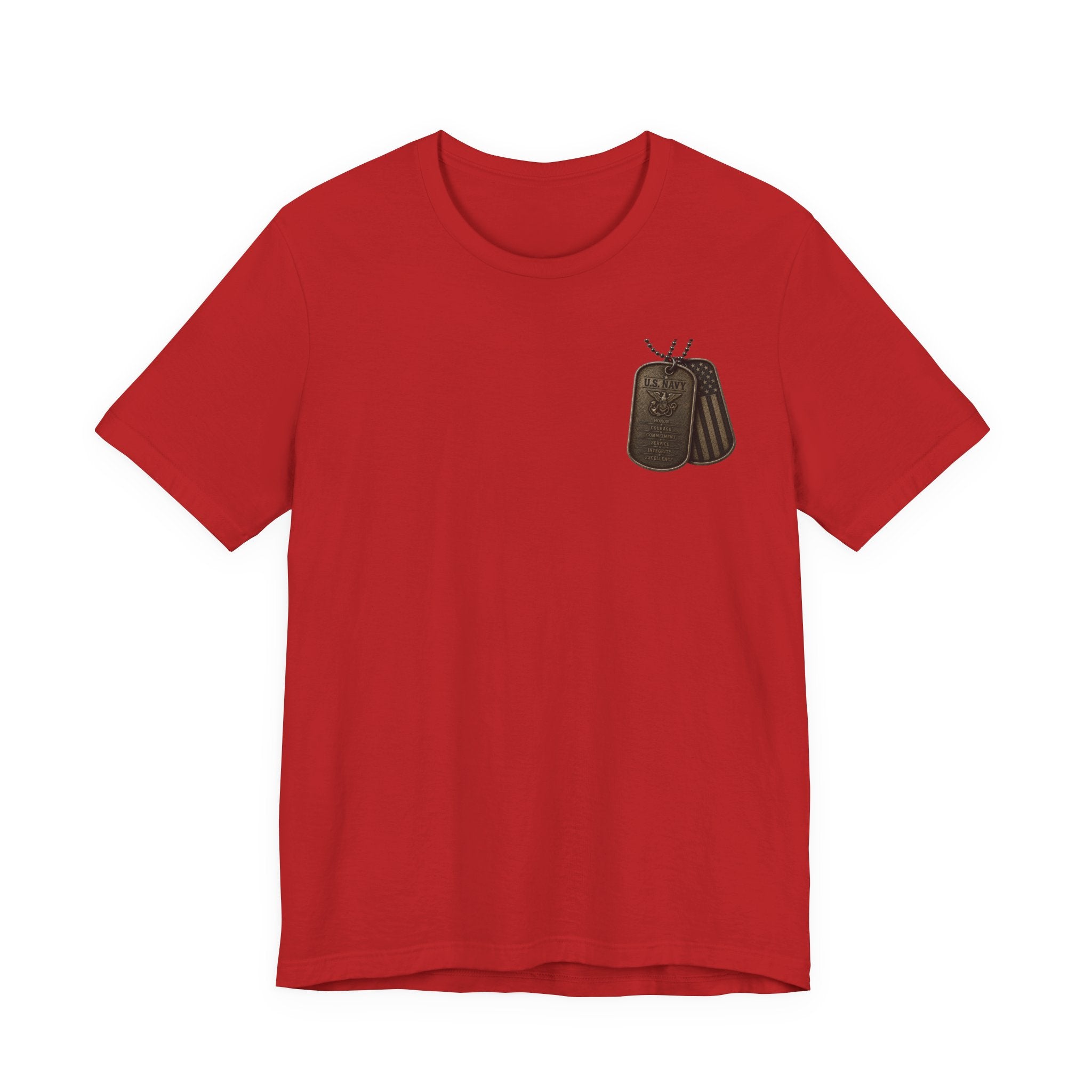 Navy Brothers of the Sea T-Shirt | Military Dog Tags Graphic