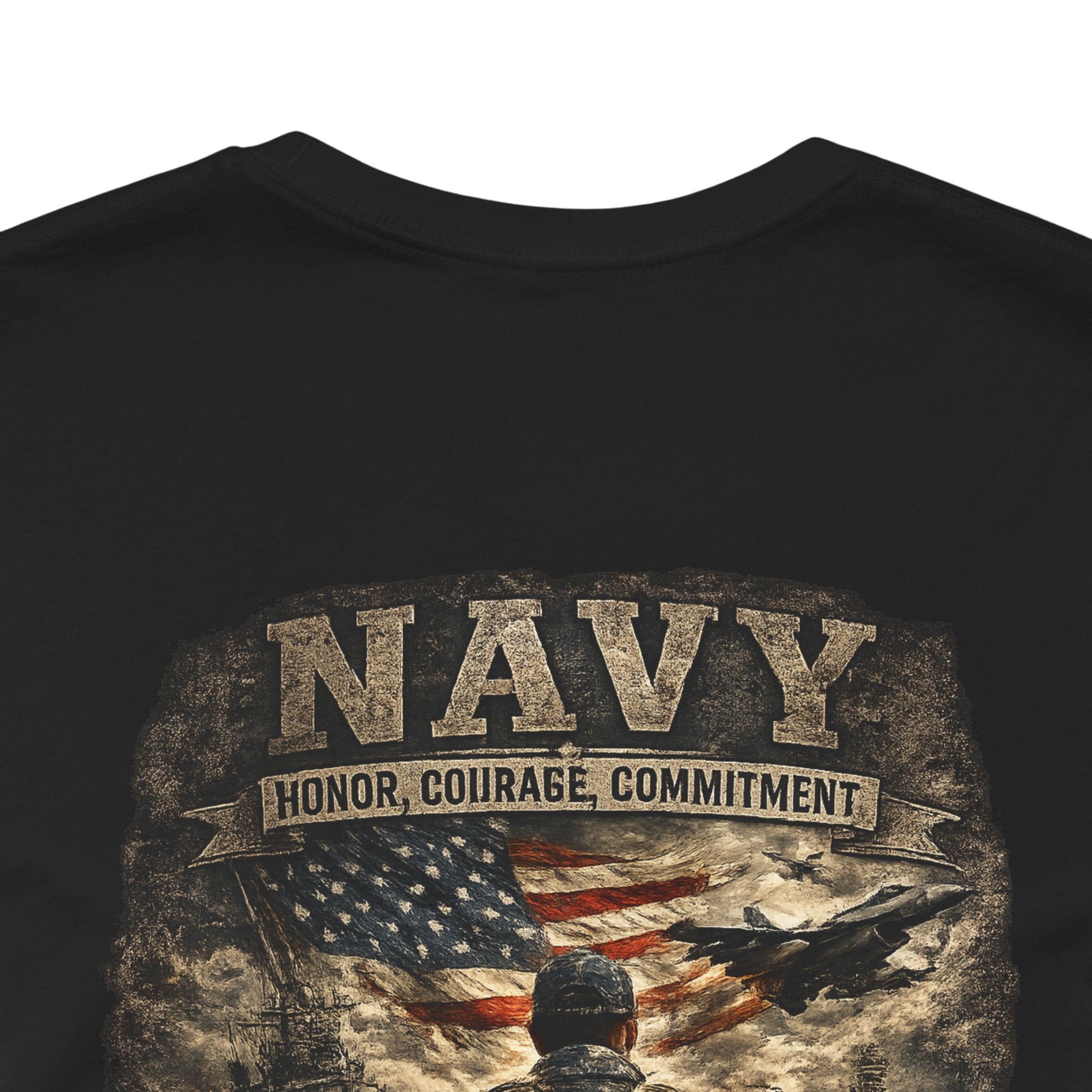Navy Brothers of the Sea T-Shirt | Military Dog Tags Graphic