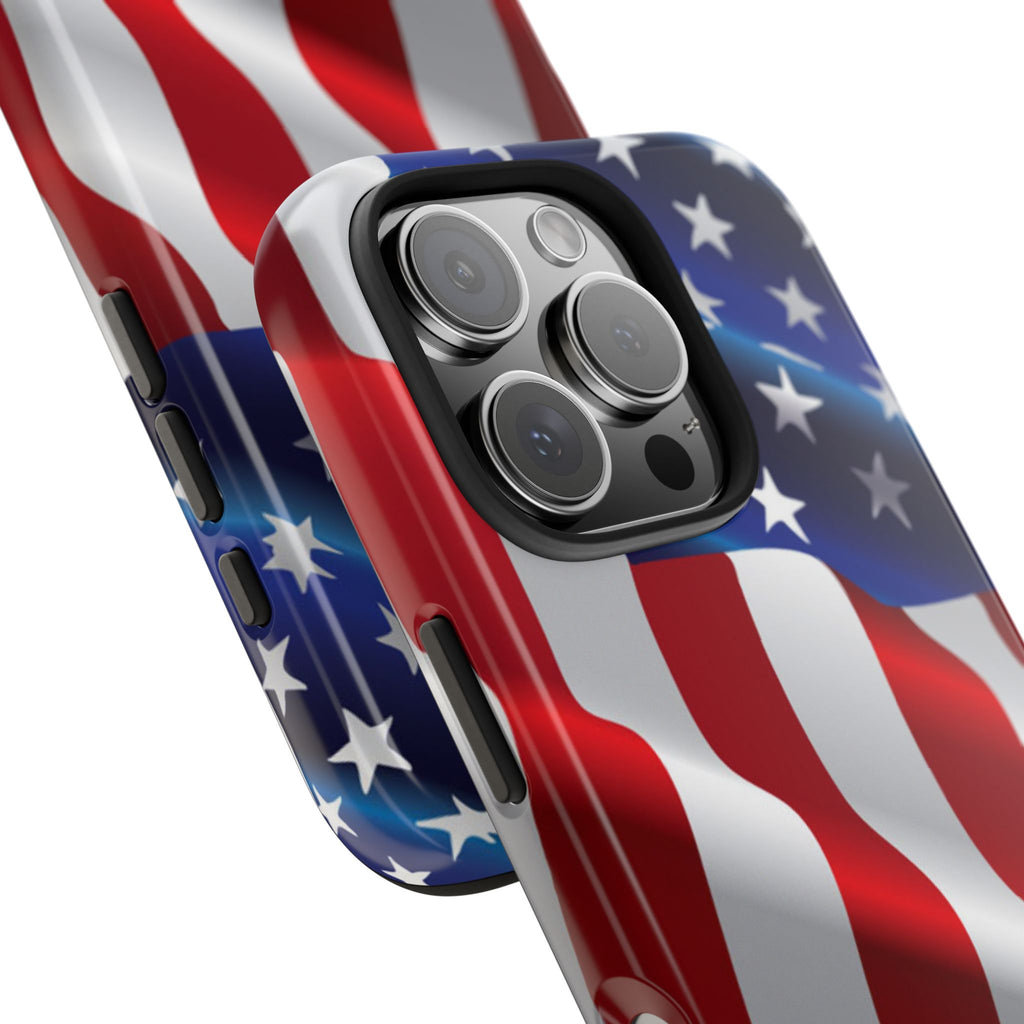 American Flag Tough Phone Case — Patriotic Protective Phone Cover