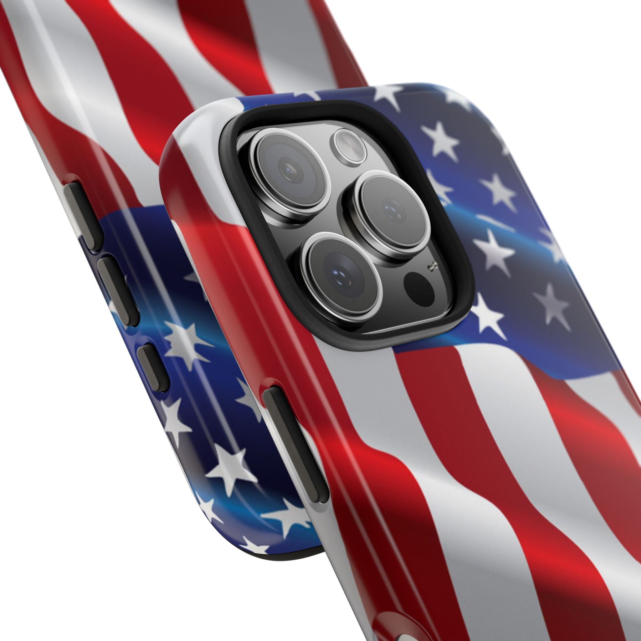 American Flag Tough Phone Case — Patriotic Protective Phone Cover