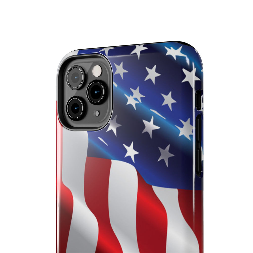 American Flag Tough Phone Case — Patriotic Protective Phone Cover