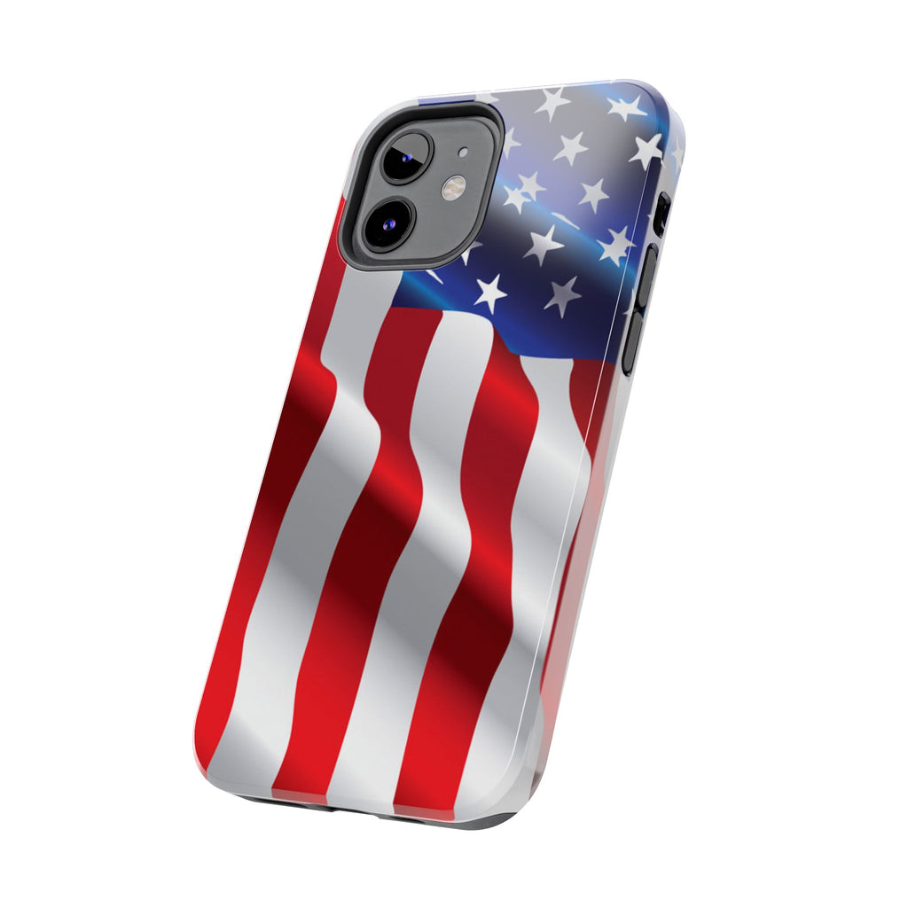 American Flag Tough Phone Case — Patriotic Protective Phone Cover