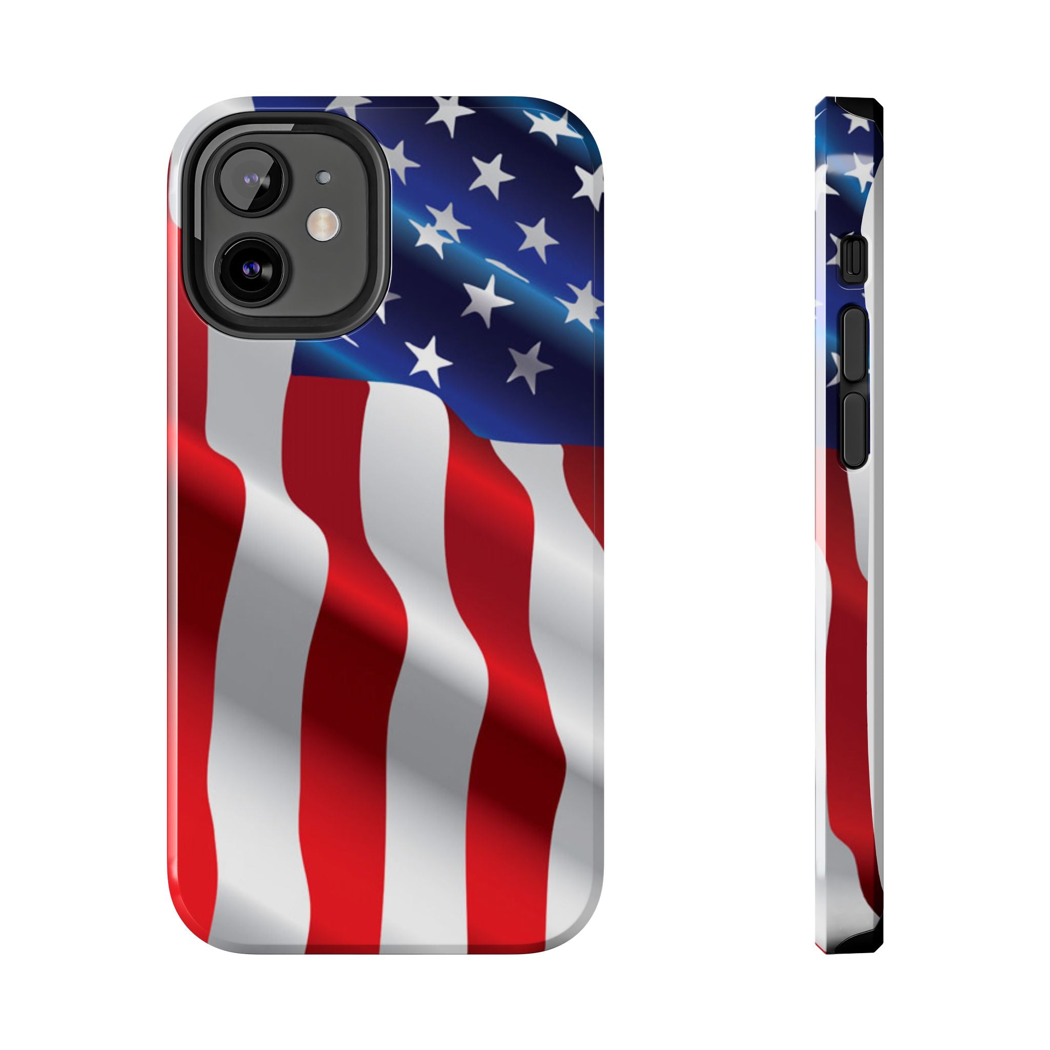 American Flag Tough Phone Case — Patriotic Protective Phone Cover