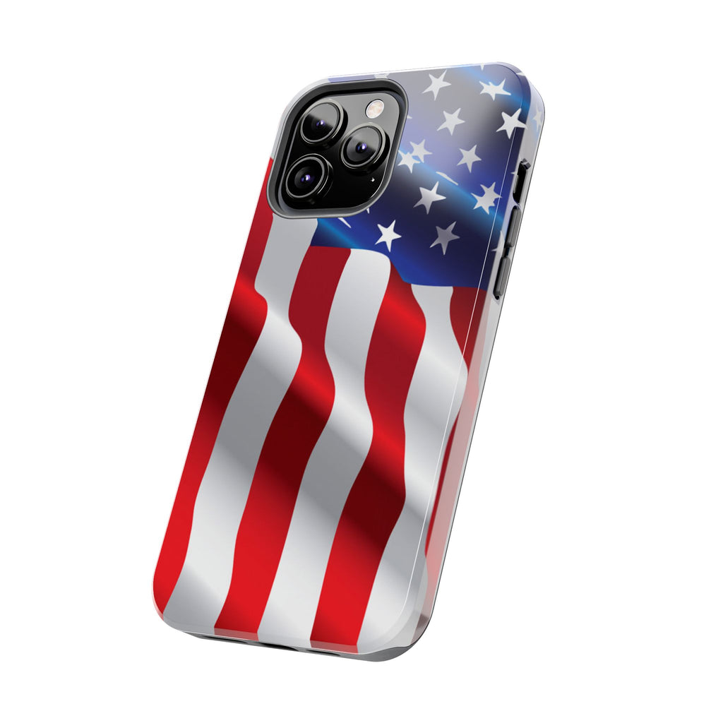 American Flag Tough Phone Case — Patriotic Protective Phone Cover