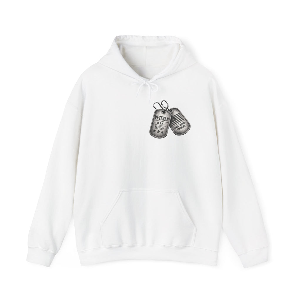 Military Dog Tags design Hoodie | Dog Tags Illustration Hoodie