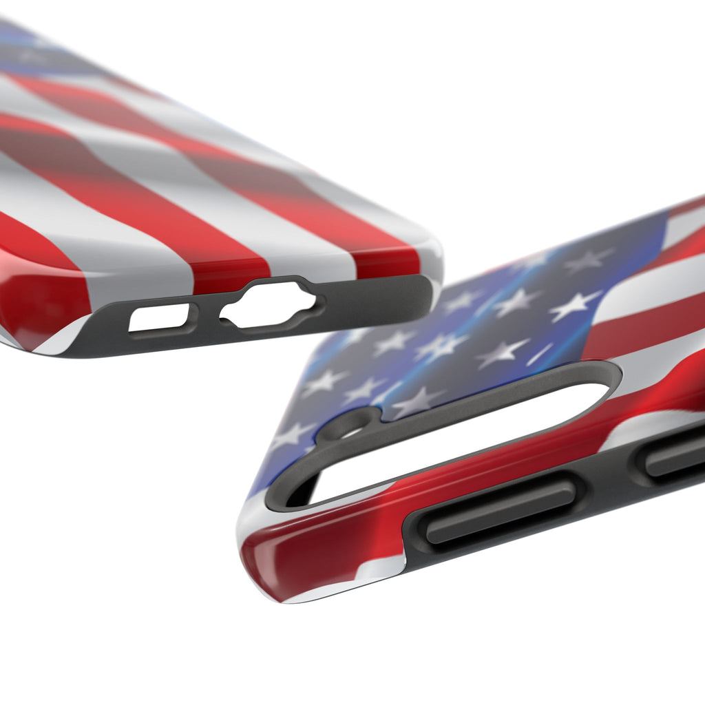 American Flag Tough Phone Case — Patriotic Protective Phone Cover