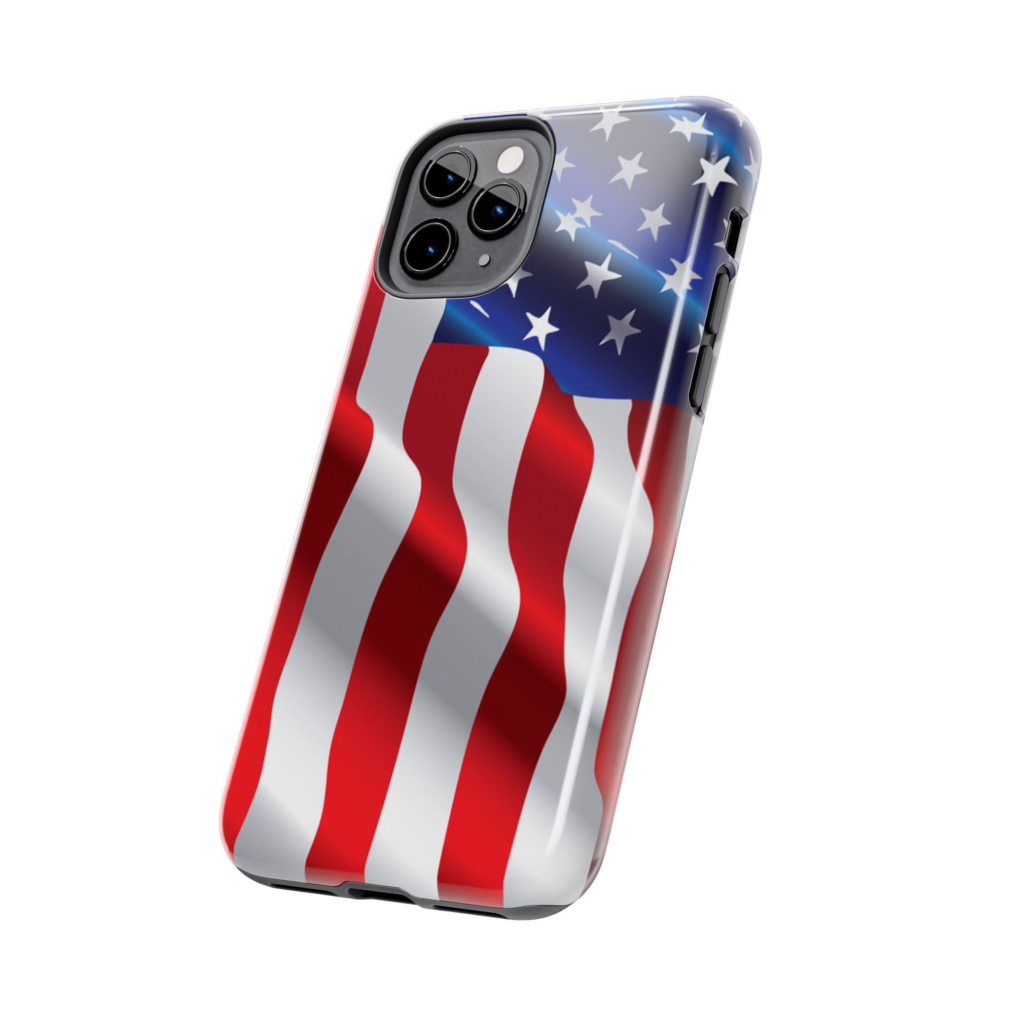 American Flag Tough Phone Case — Patriotic Protective Phone Cover