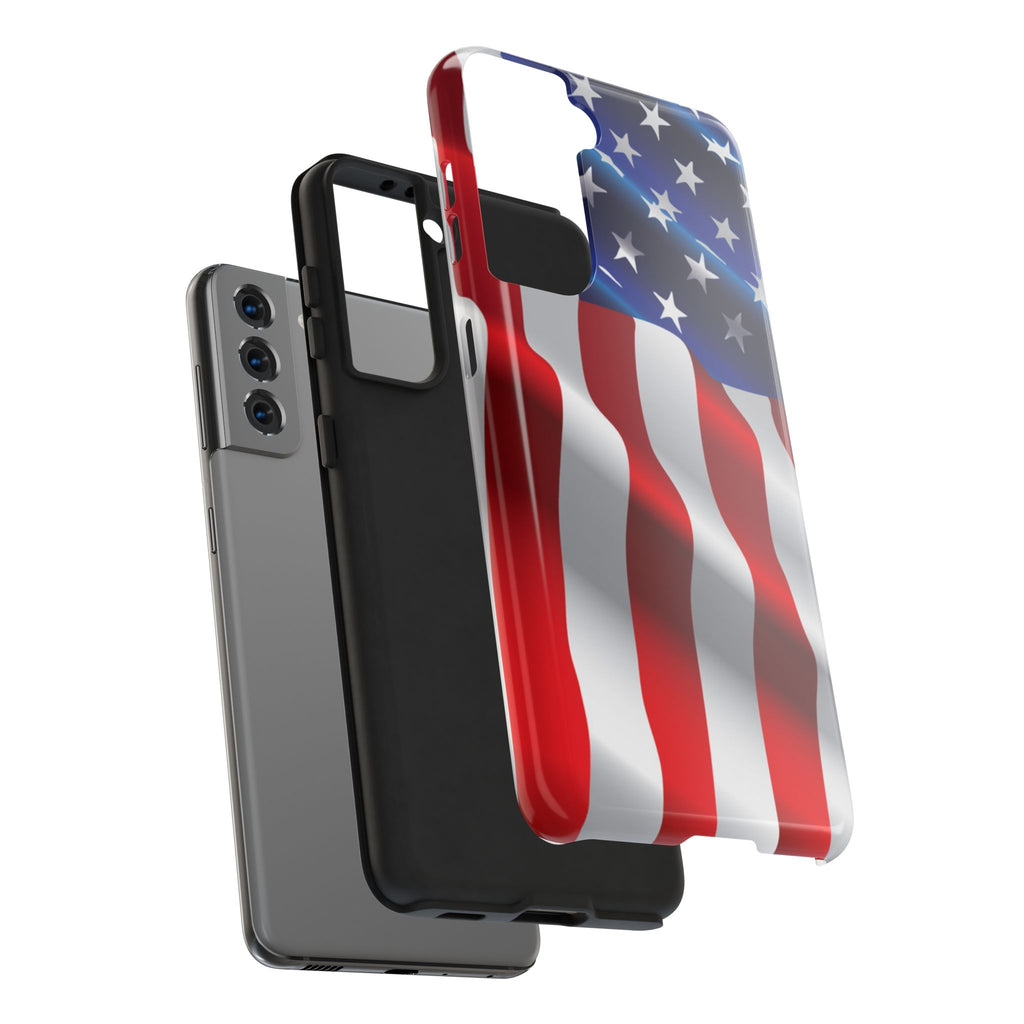 American Flag Tough Phone Case — Patriotic Protective Phone Cover