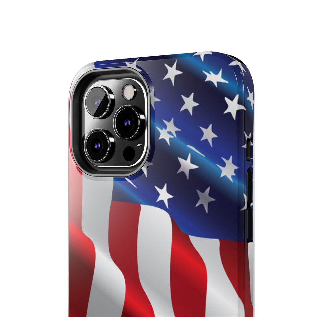 American Flag Tough Phone Case — Patriotic Protective Phone Cover
