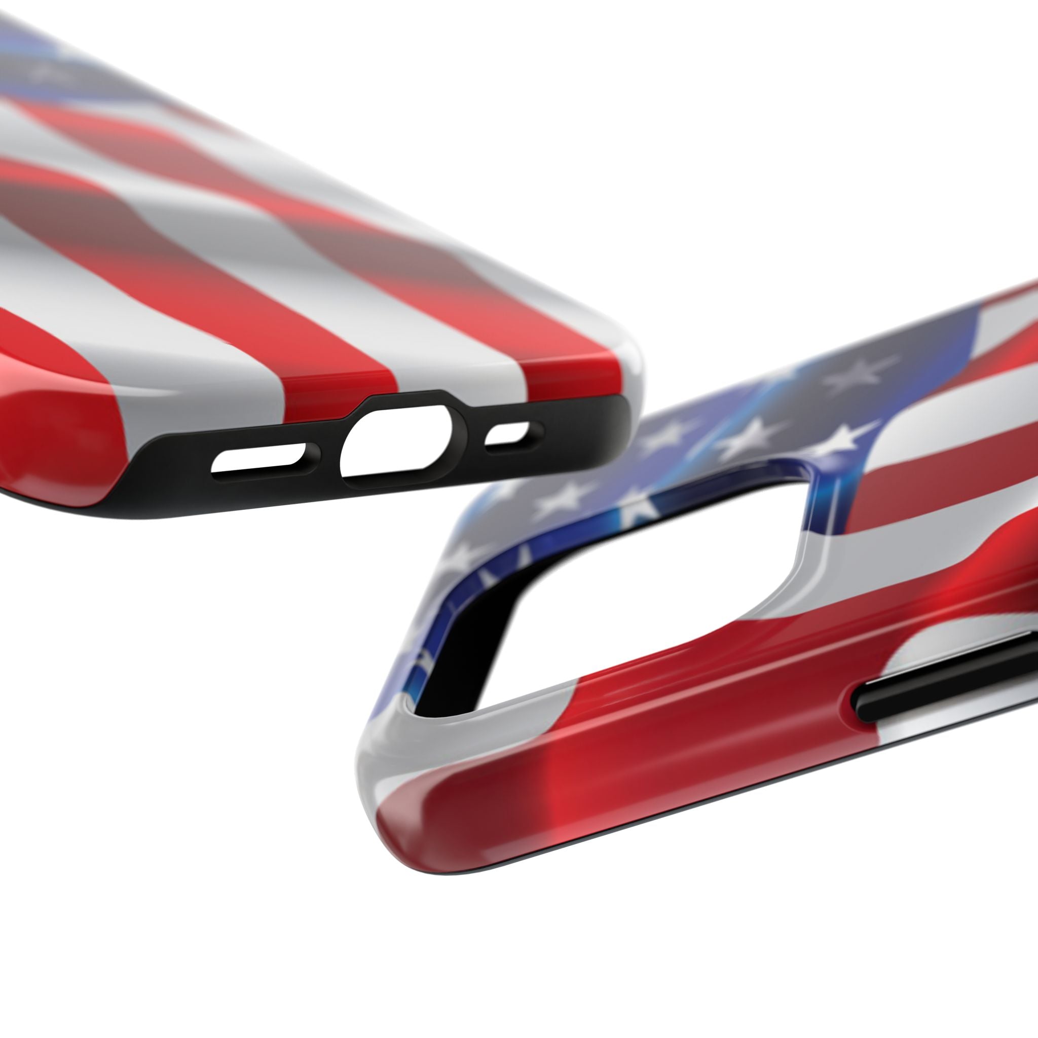 American Flag Tough Phone Case — Patriotic Protective Phone Cover