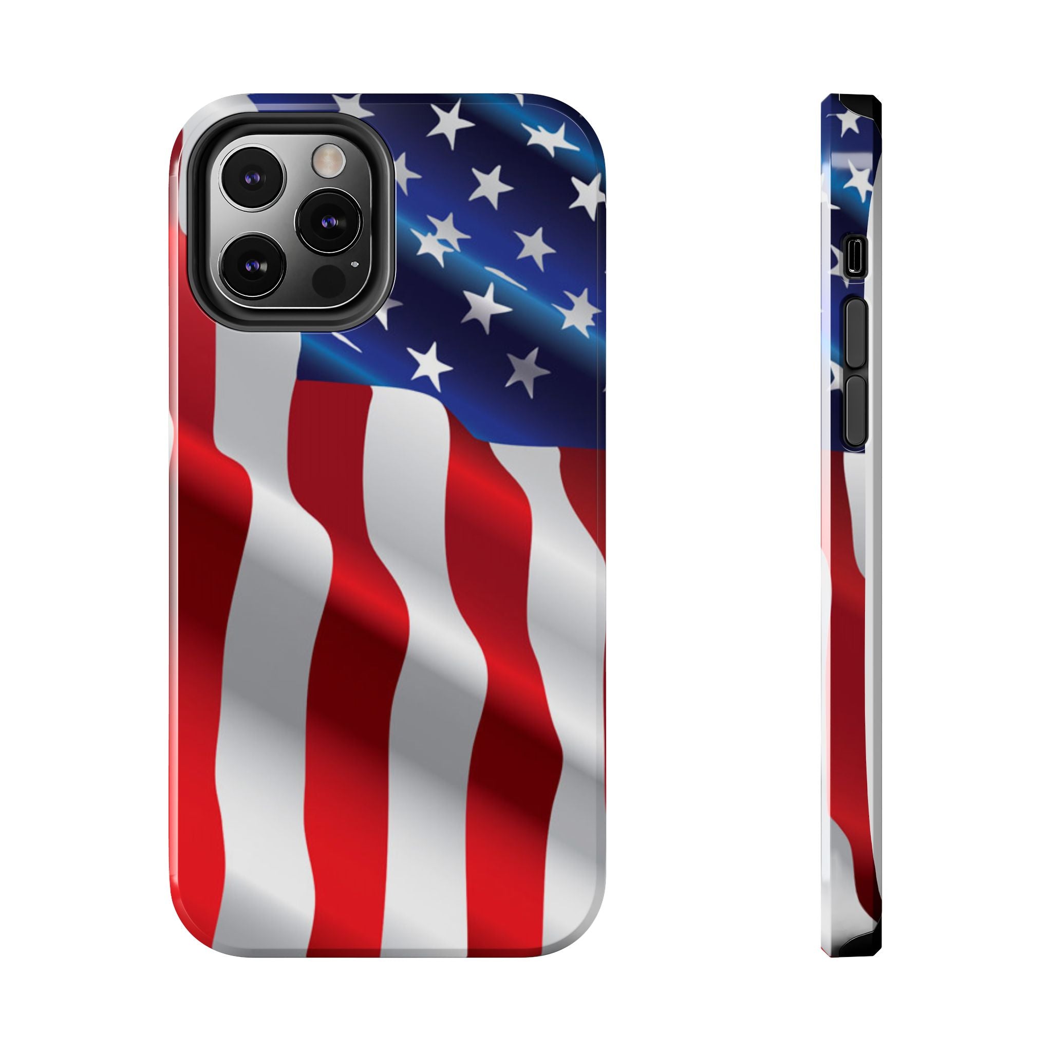 American Flag Tough Phone Case — Patriotic Protective Phone Cover