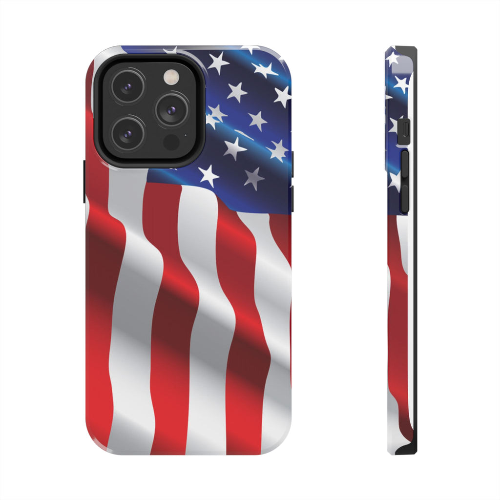 American Flag Tough Phone Case — Patriotic Protective Phone Cover