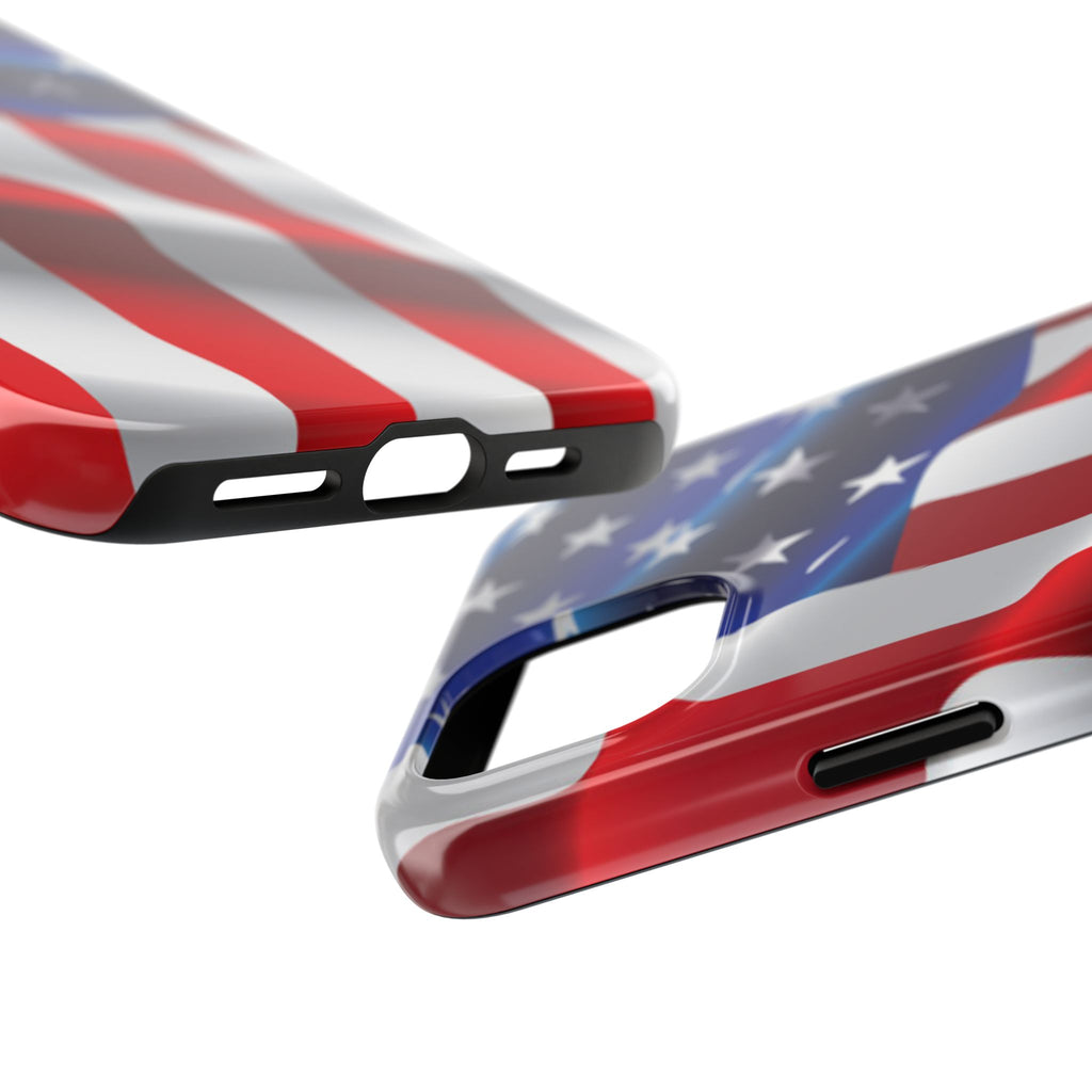American Flag Tough Phone Case — Patriotic Protective Phone Cover