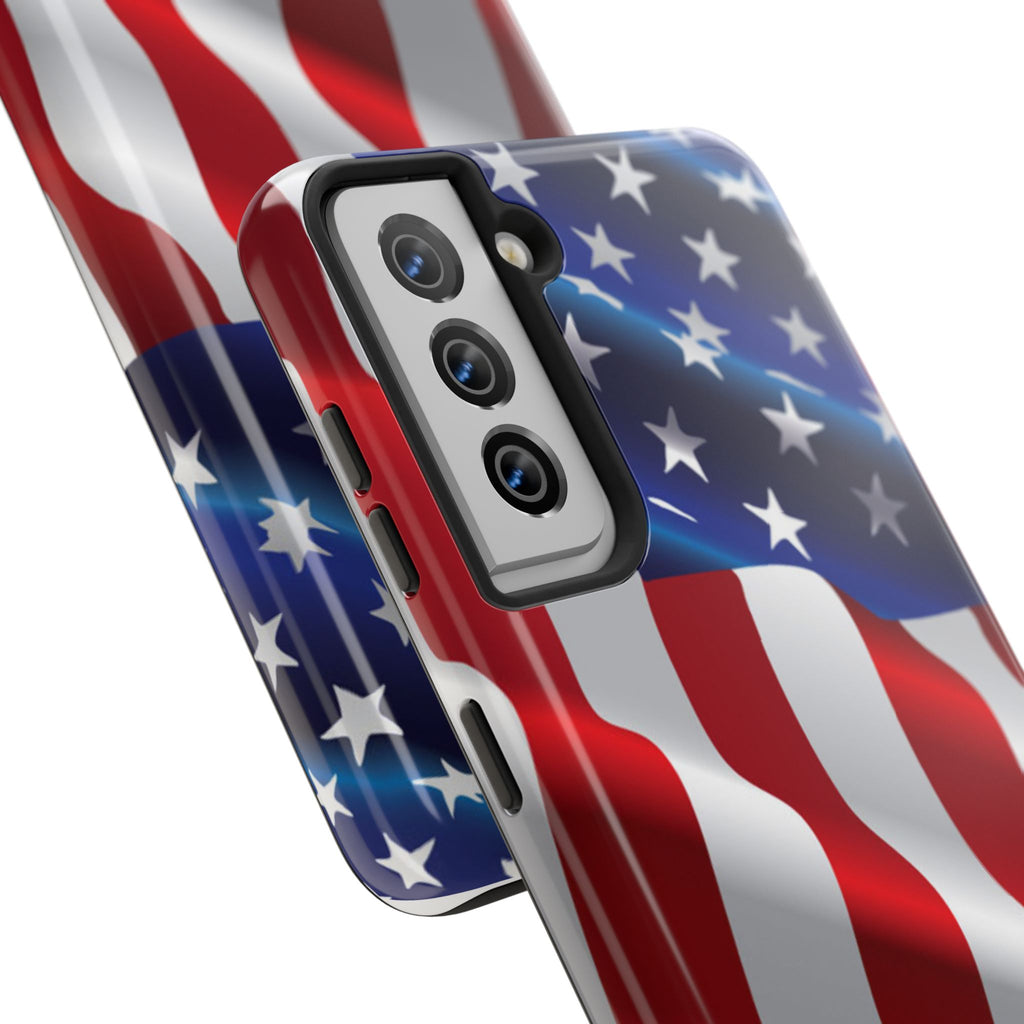 American Flag Tough Phone Case — Patriotic Protective Phone Cover