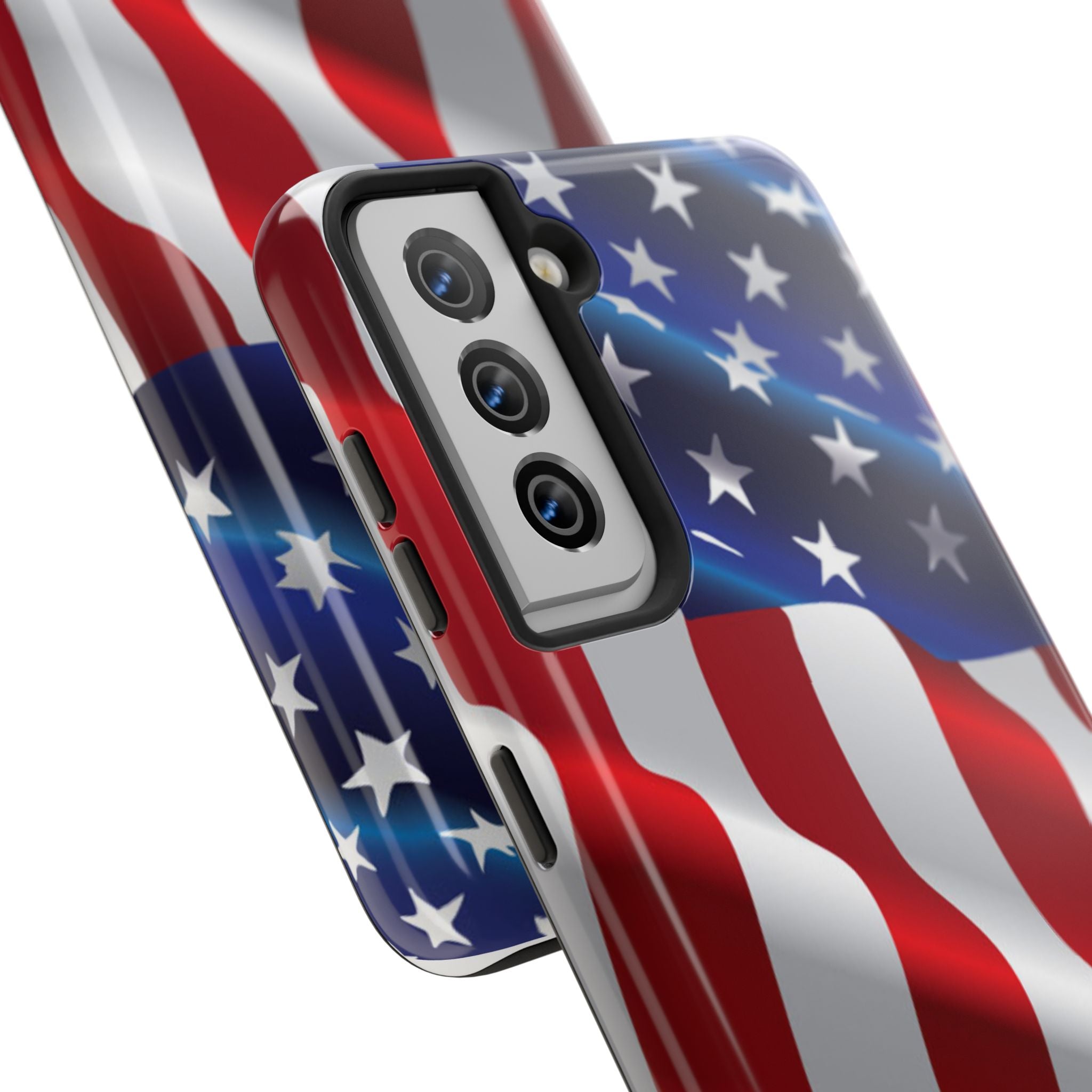American Flag Tough Phone Case — Patriotic Protective Phone Cover