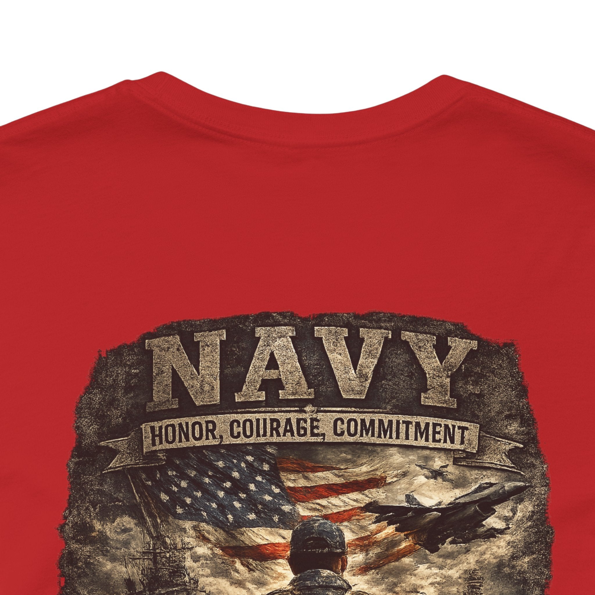 Navy Brothers of the Sea T-Shirt | Military Dog Tags Graphic