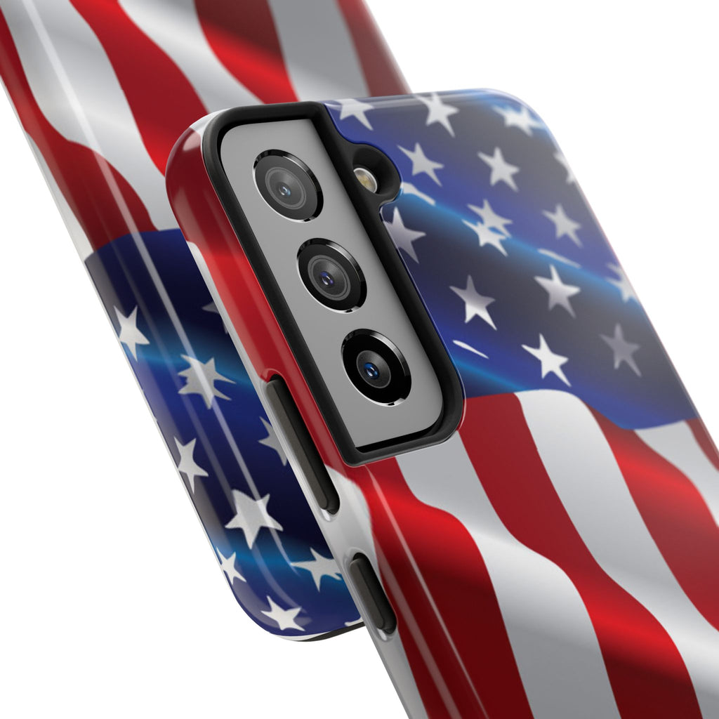 American Flag Tough Phone Case — Patriotic Protective Phone Cover