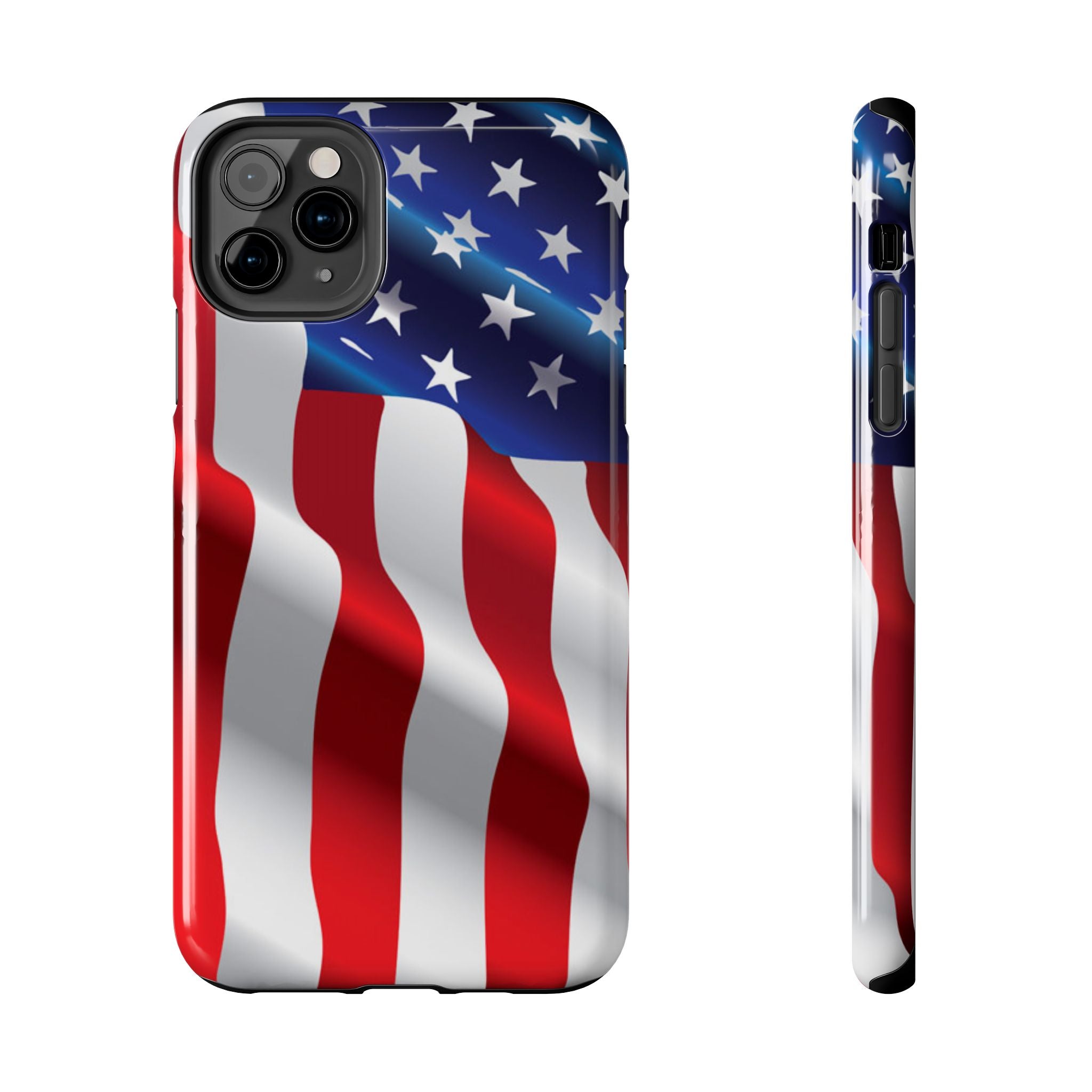 American Flag Tough Phone Case — Patriotic Protective Phone Cover