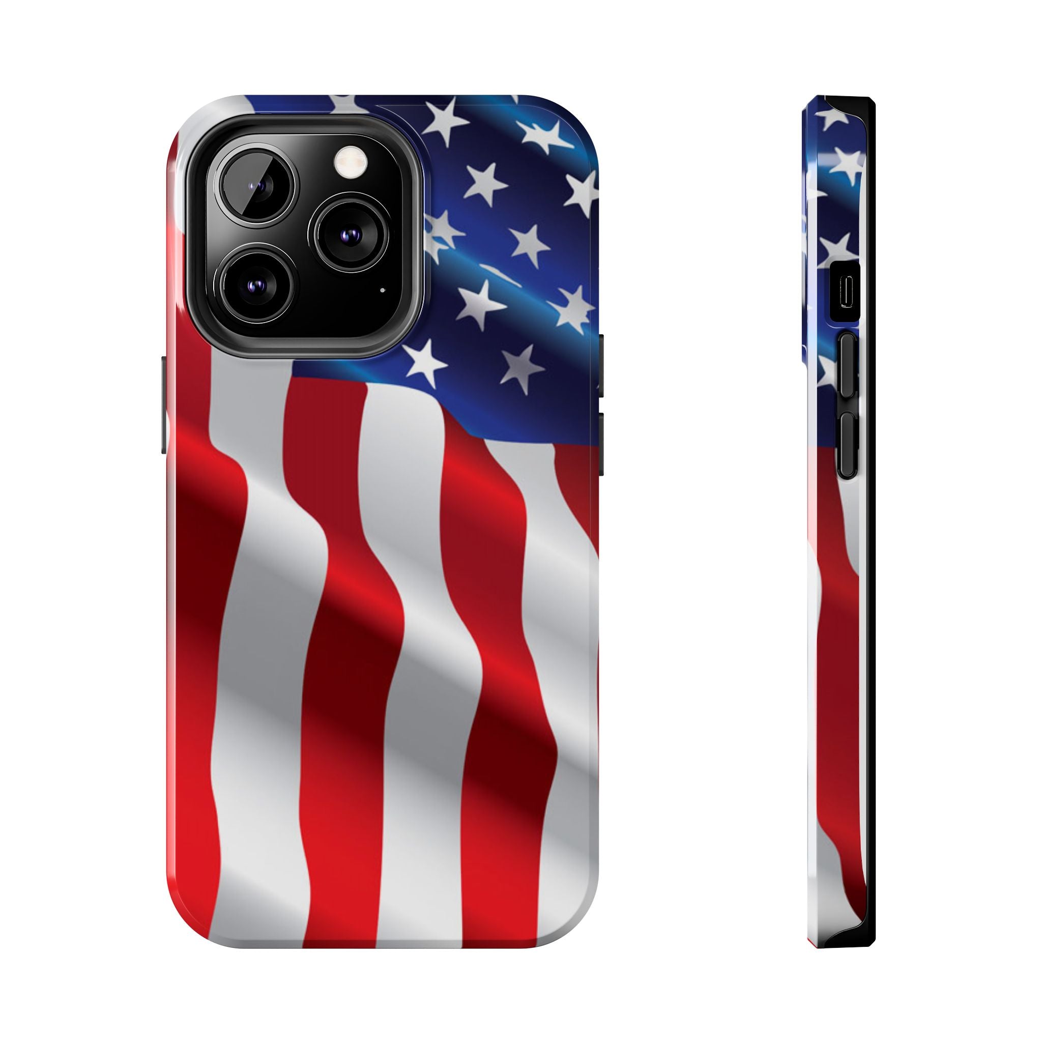 American Flag Tough Phone Case — Patriotic Protective Phone Cover