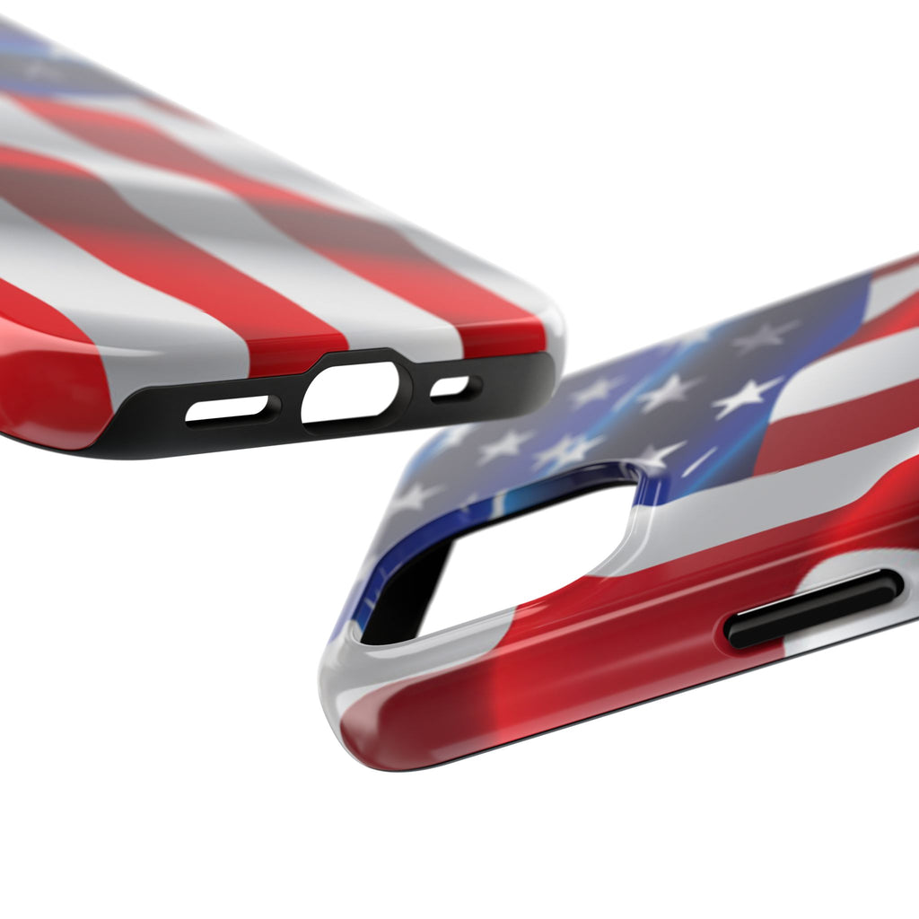 American Flag Tough Phone Case — Patriotic Protective Phone Cover