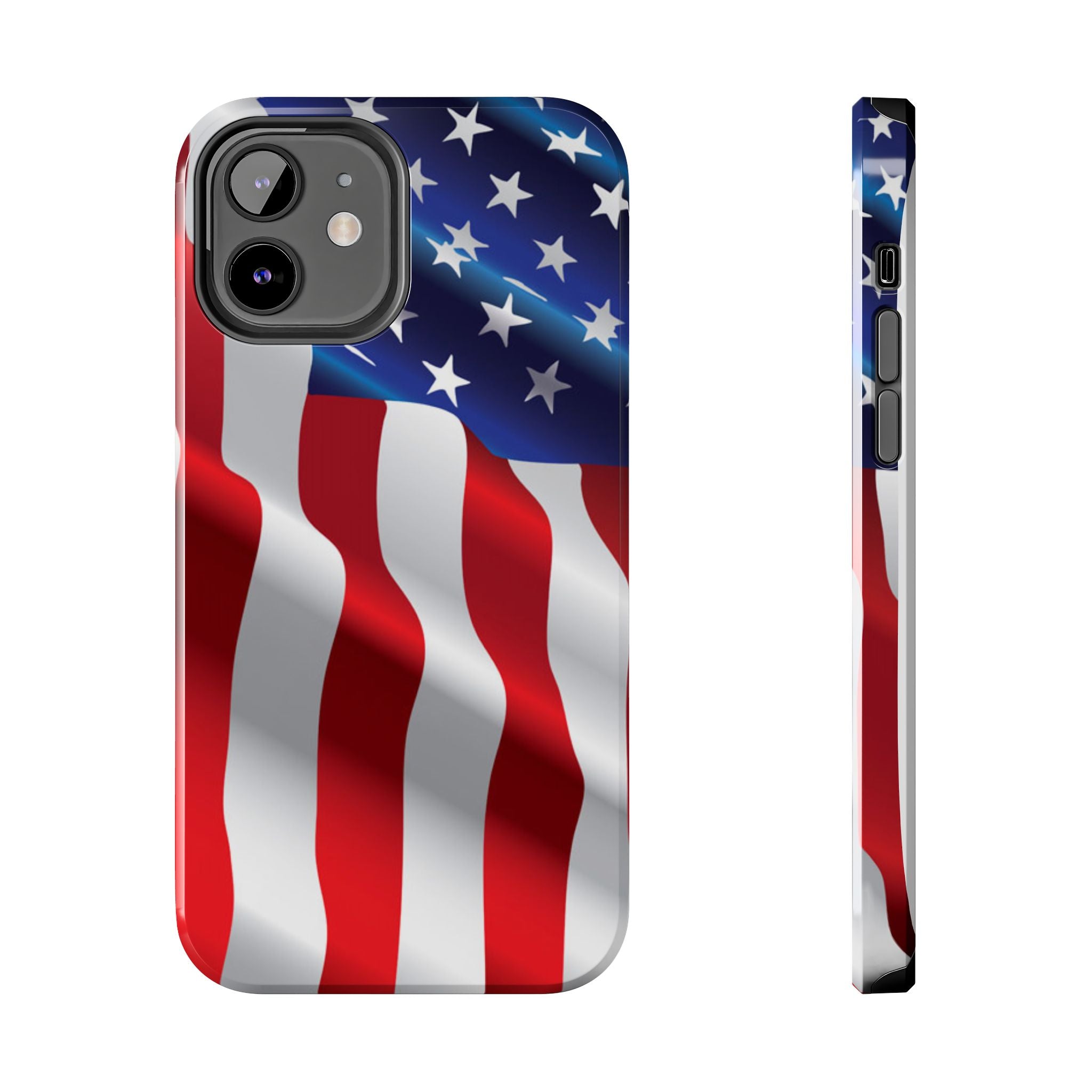 American Flag Tough Phone Case — Patriotic Protective Phone Cover