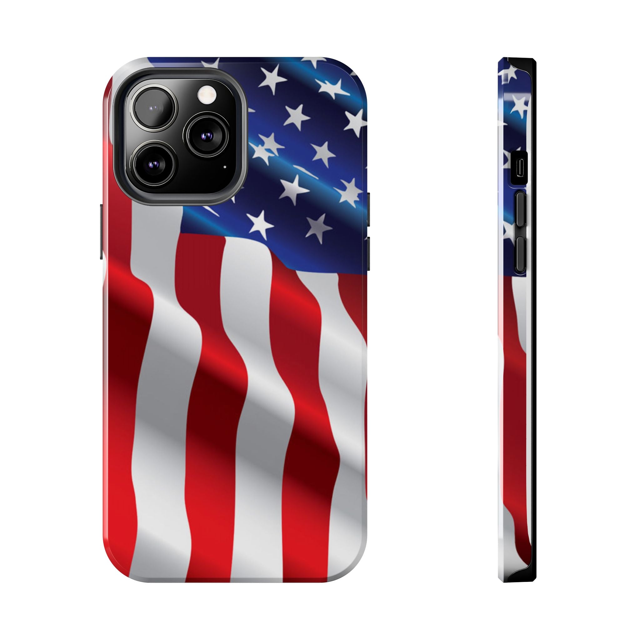 American Flag Tough Phone Case — Patriotic Protective Phone Cover