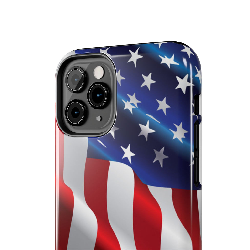 American Flag Tough Phone Case — Patriotic Protective Phone Cover
