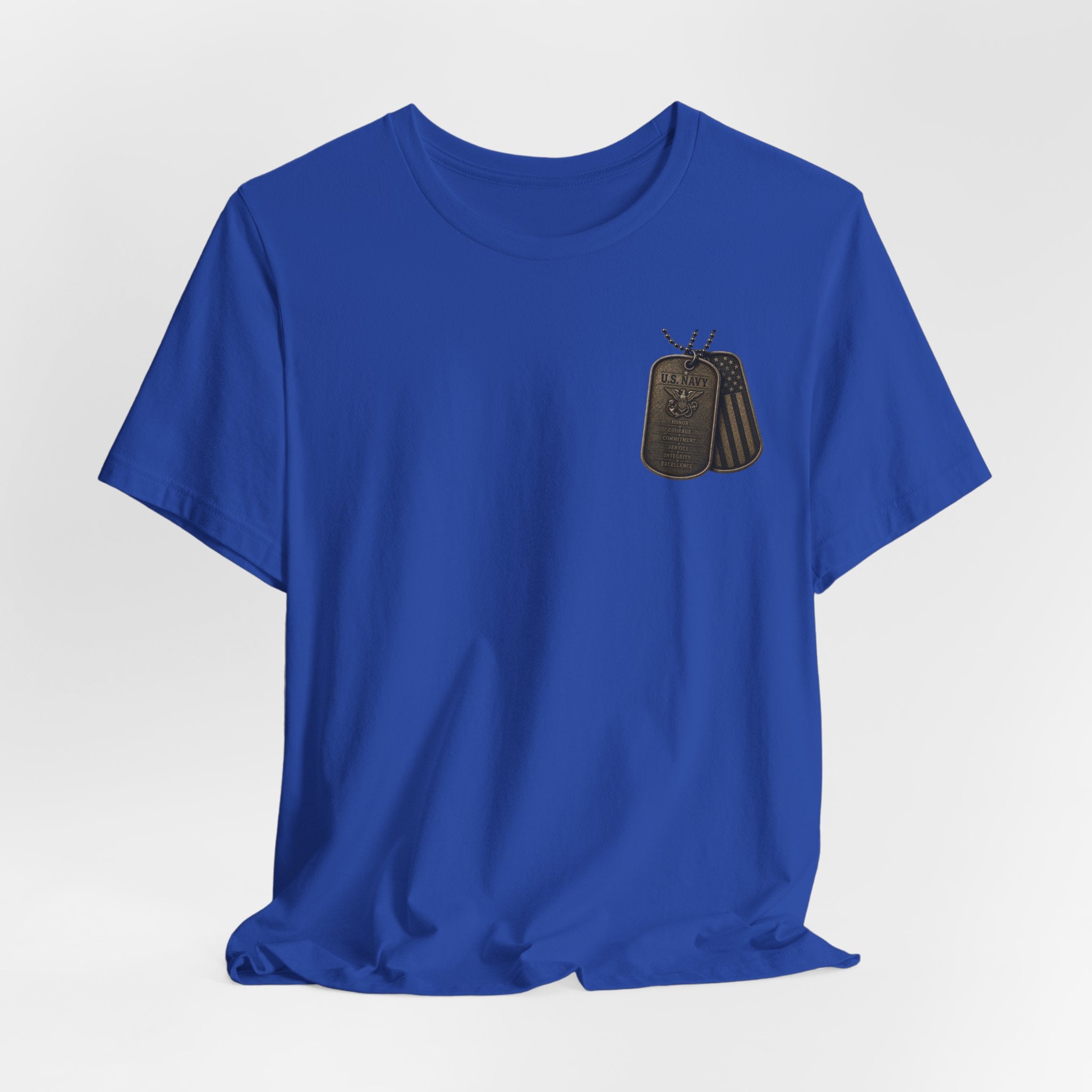 Navy Brothers of the Sea T-Shirt | Military Dog Tags Graphic