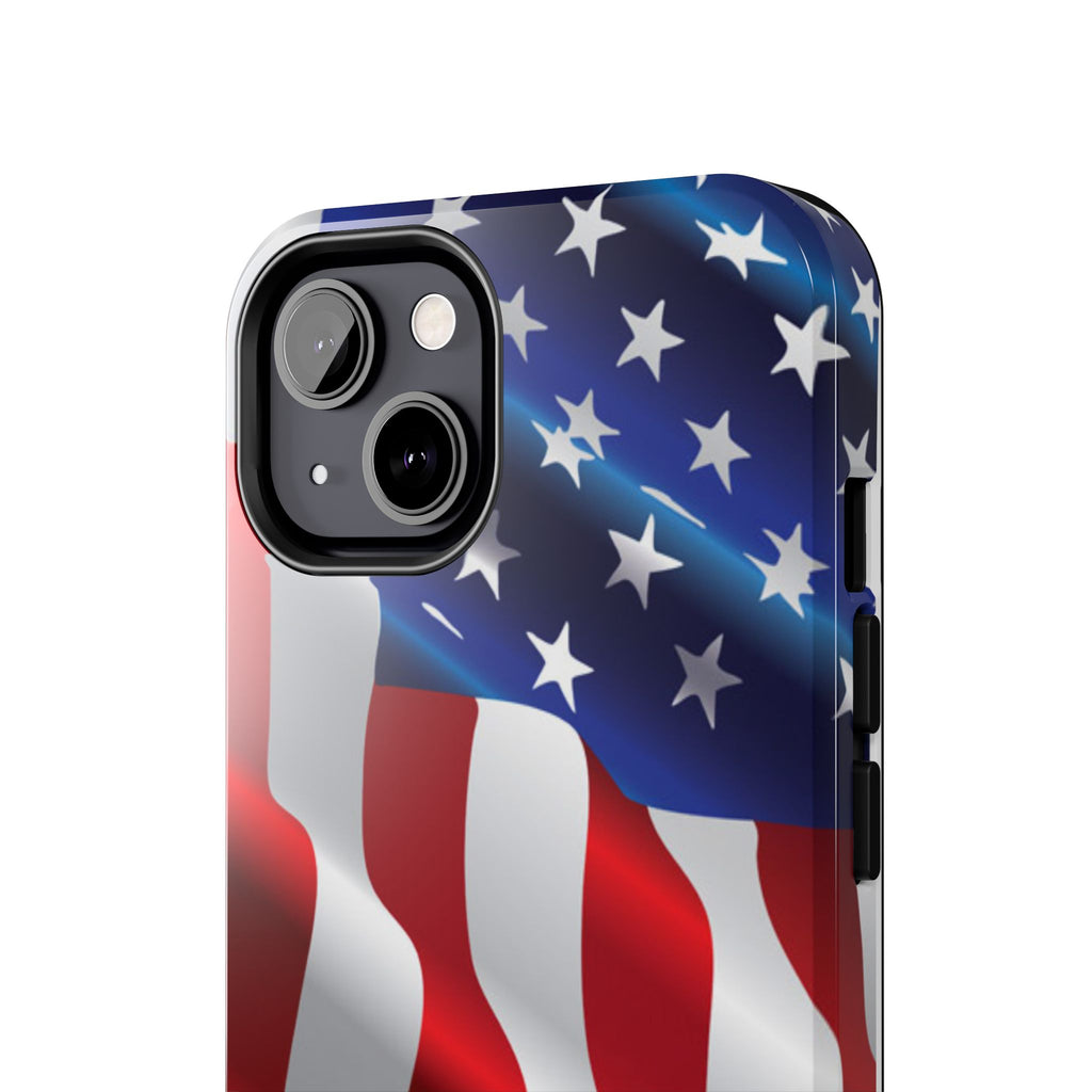 American Flag Tough Phone Case — Patriotic Protective Phone Cover