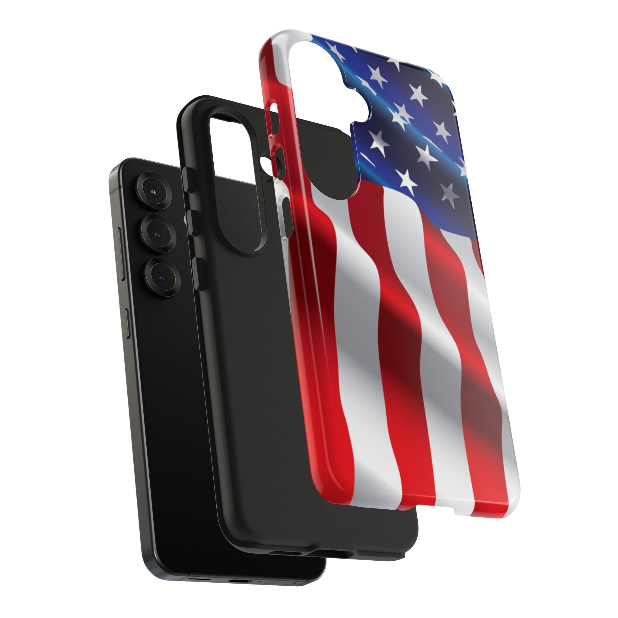 American Flag Tough Phone Case — Patriotic Protective Phone Cover