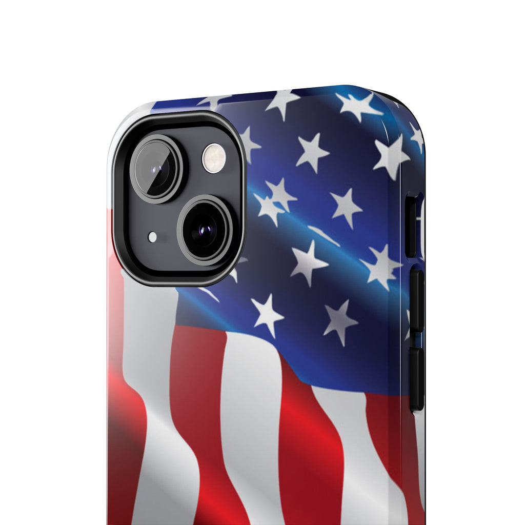 American Flag Tough Phone Case — Patriotic Protective Phone Cover