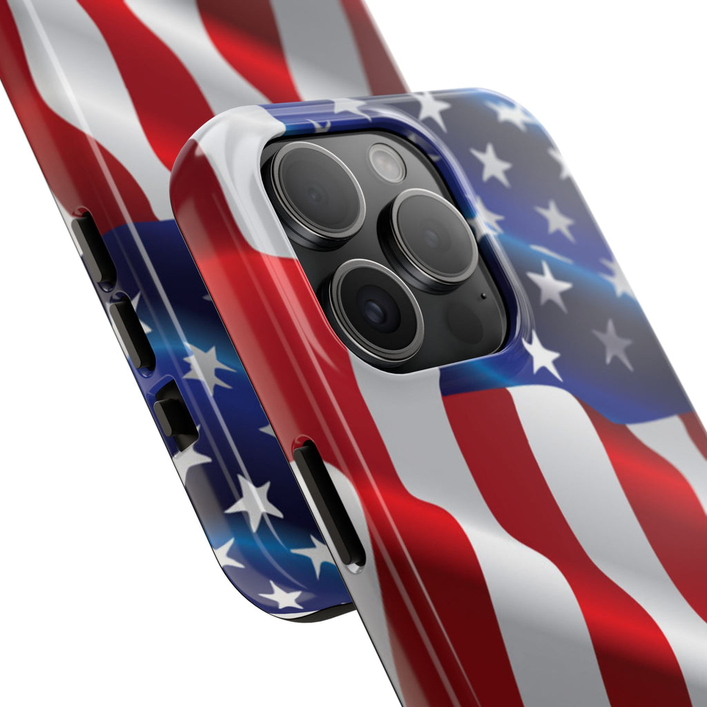 American Flag Tough Phone Case — Patriotic Protective Phone Cover