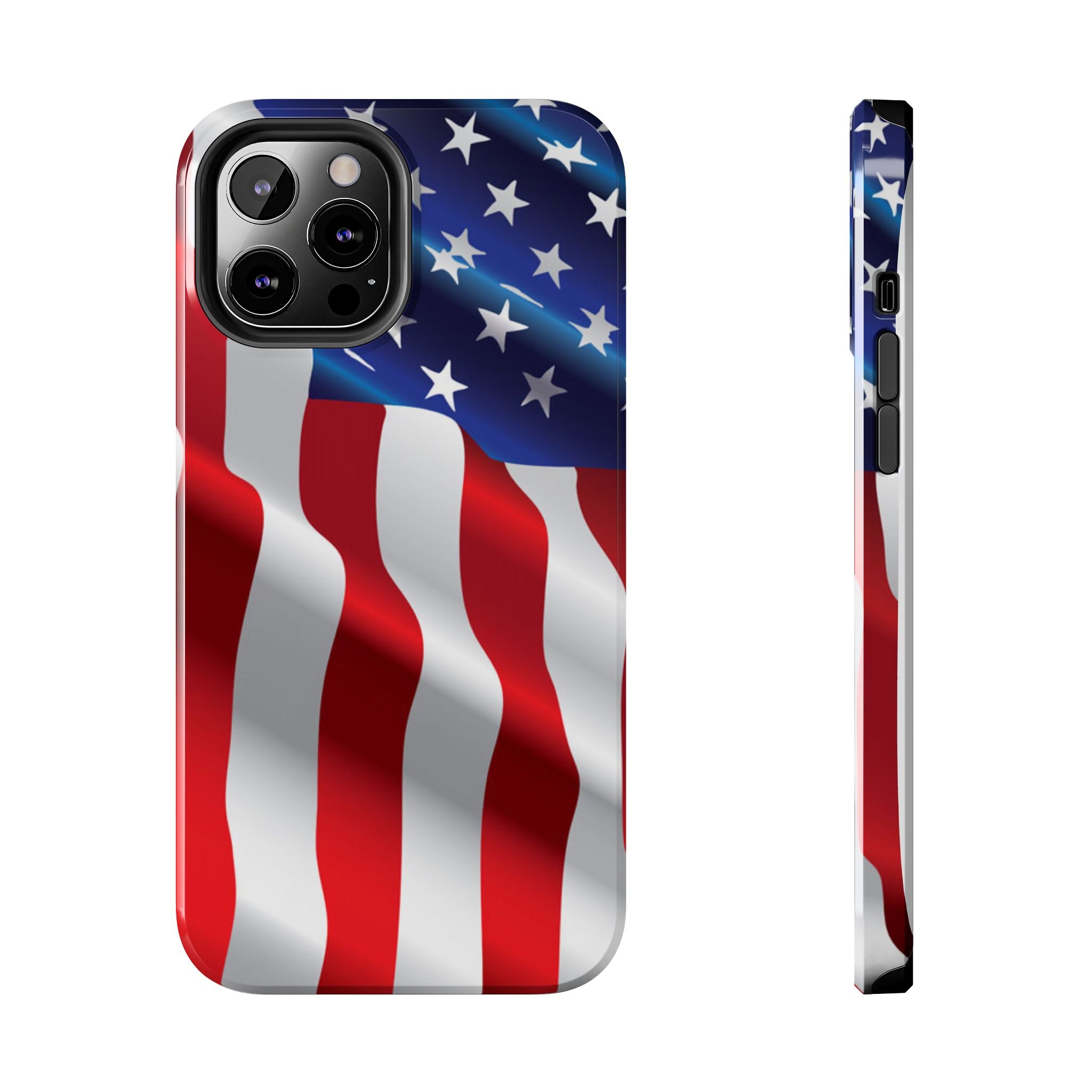 American Flag Tough Phone Case — Patriotic Protective Phone Cover