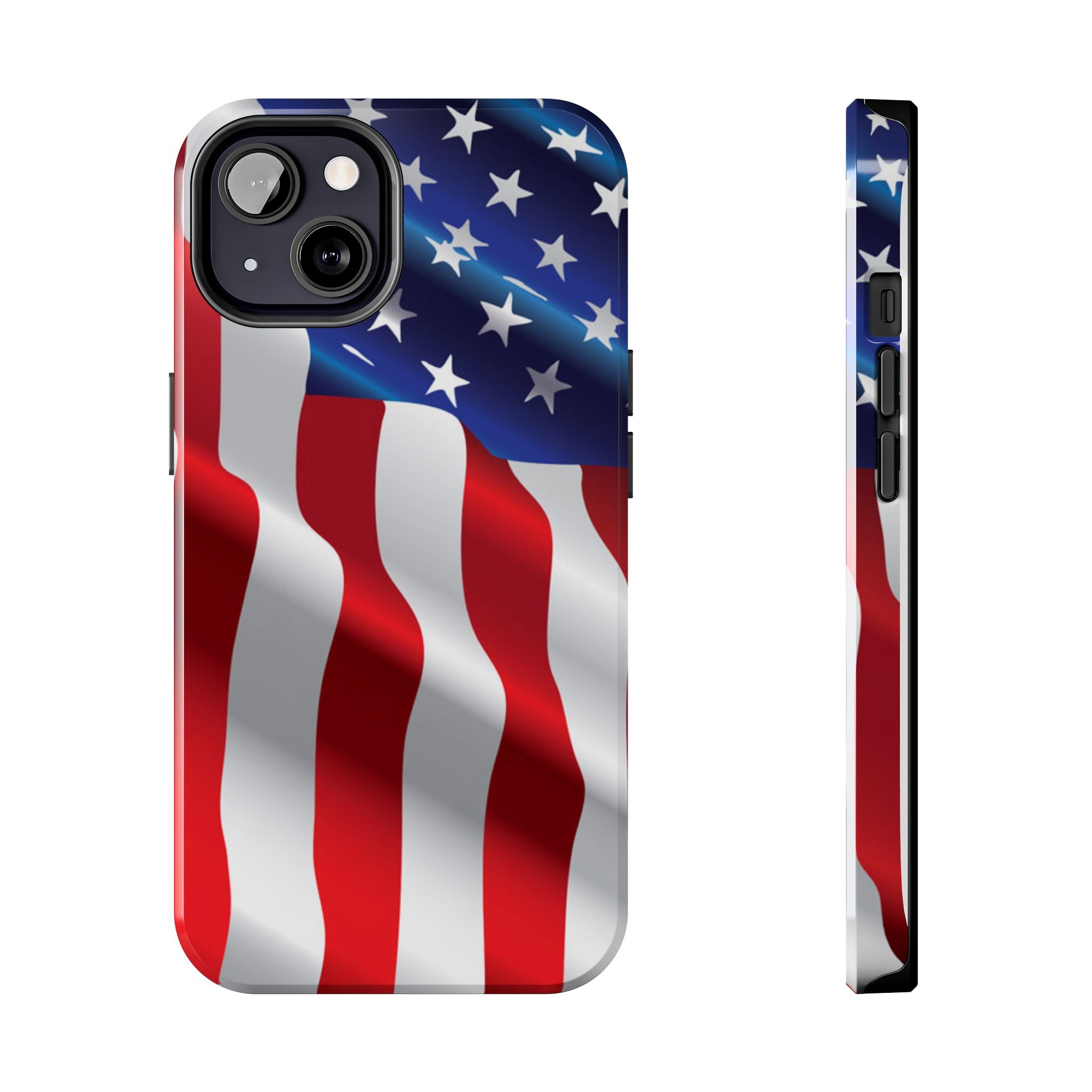 American Flag Tough Phone Case — Patriotic Protective Phone Cover